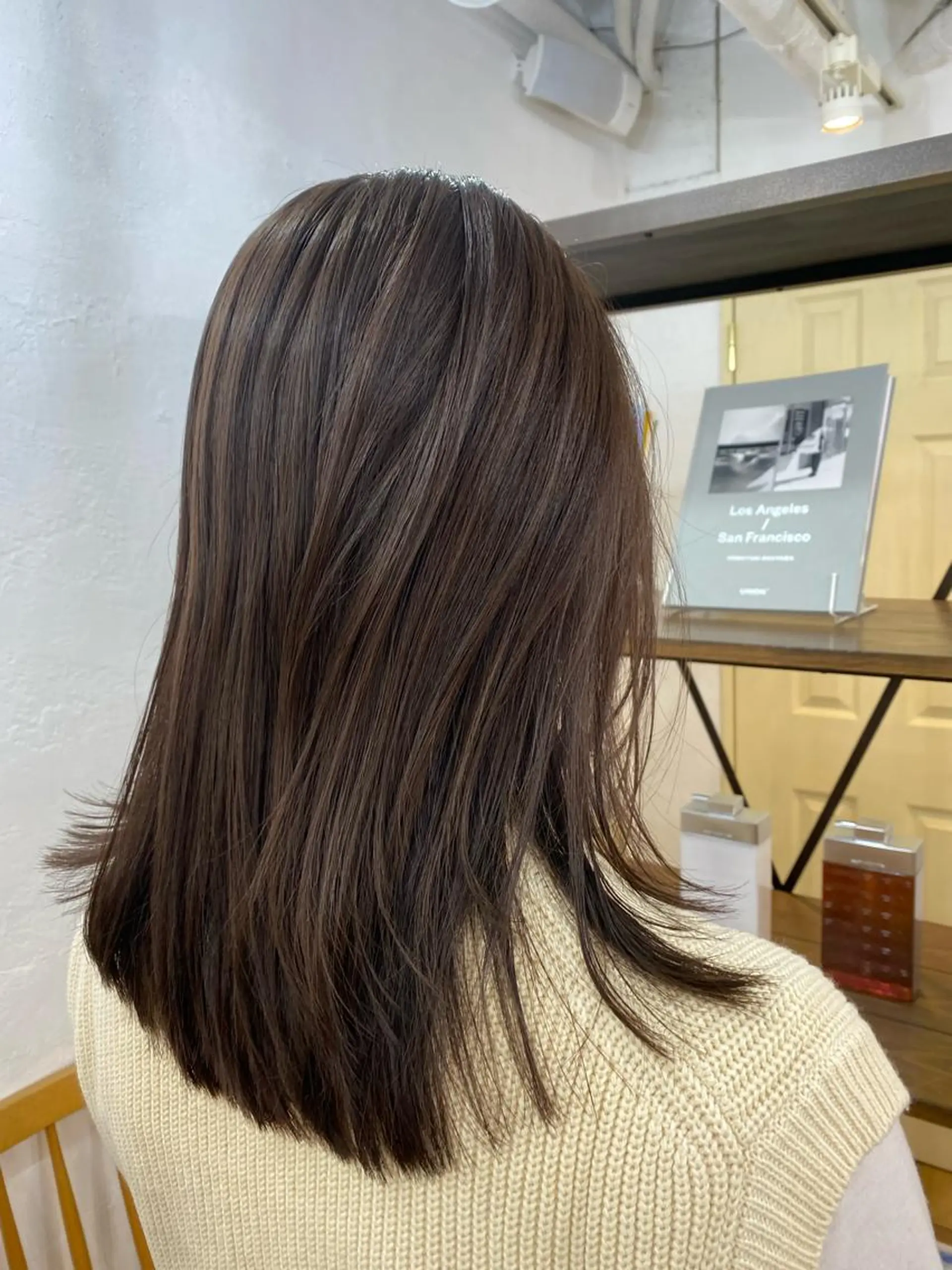 ミディアム SALOWIN新宿三丁目frente所属・髪質改善/艶カラー MISATOのヘアスタイル