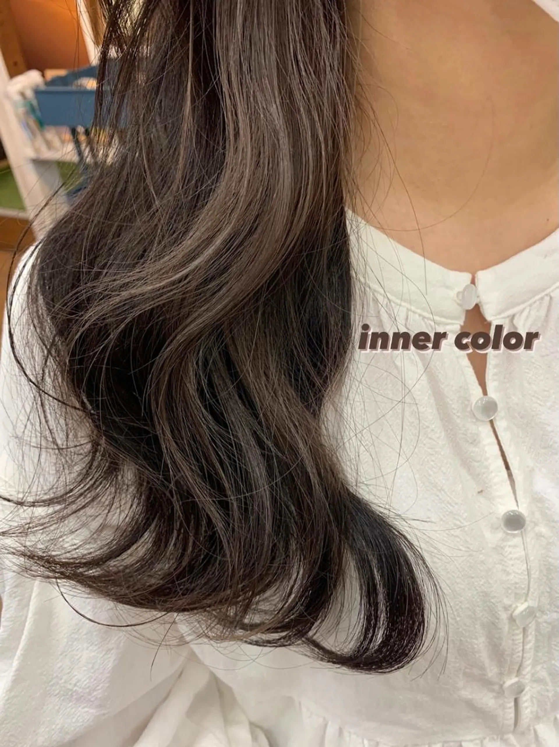 ロング カラー Nagisa🥥🧡 南森町駅 徒歩30秒のヘアスタイル