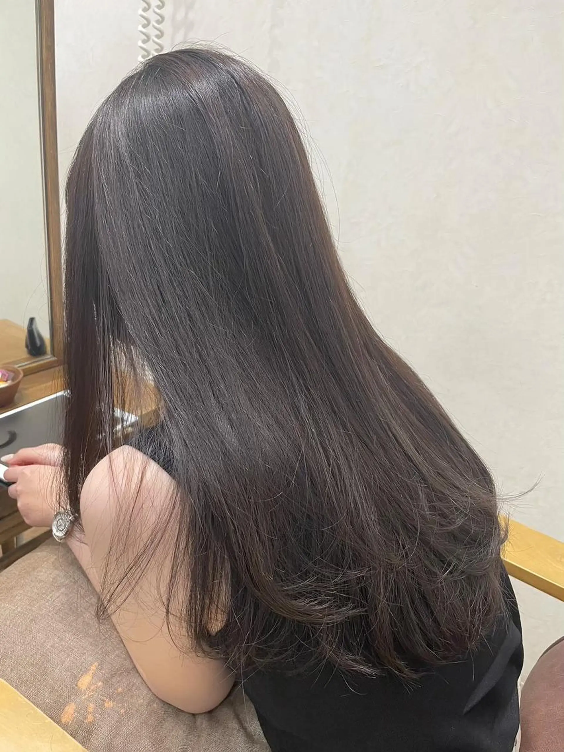 ロング カラー バレイヤージュ ブリーチ ケアブリーチ ダブルカラー ハイライトカラー newi grande 横浜店のヘアスタイル