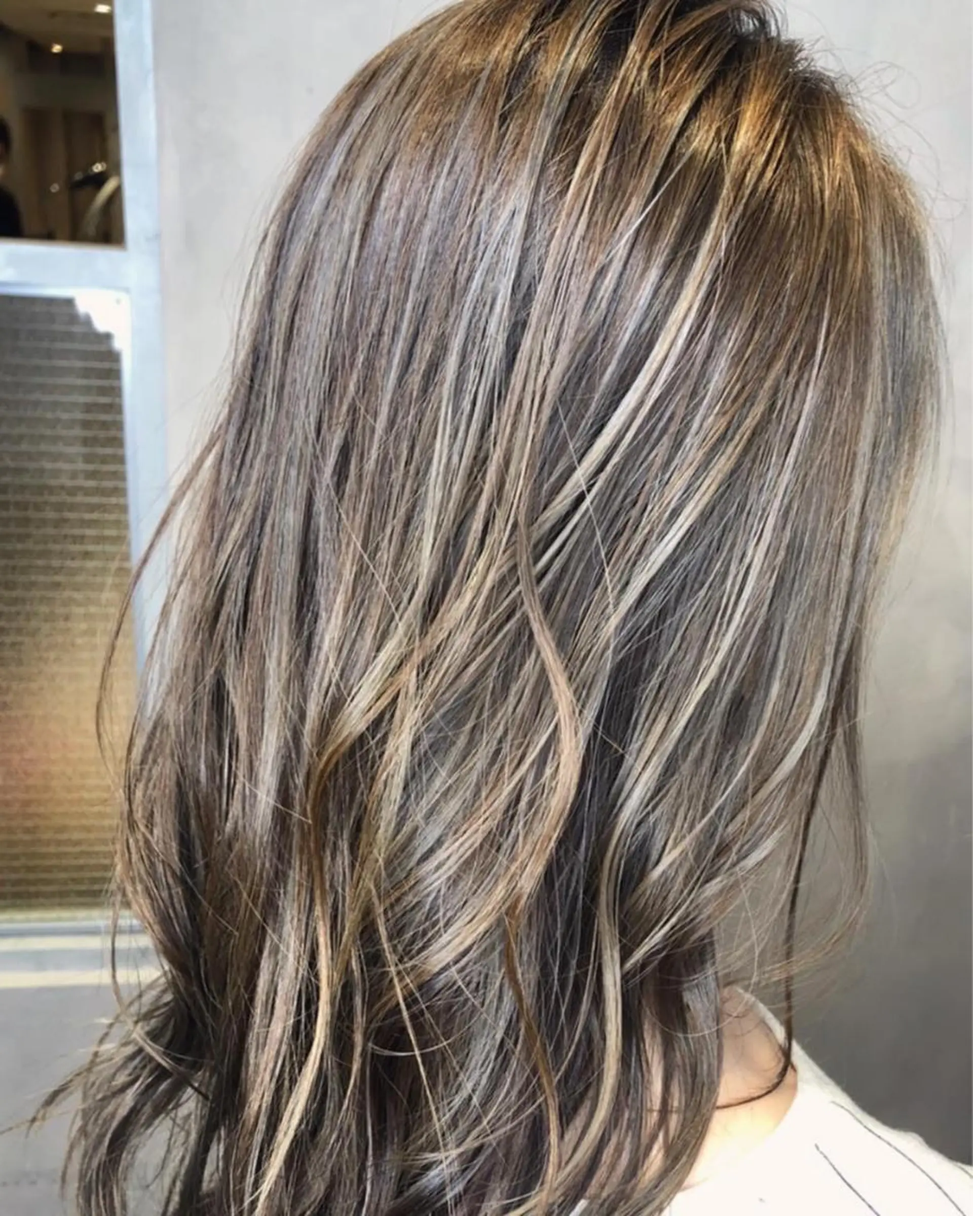 ロング カラー 髪質改善⭐️ 桜場のヘアスタイル