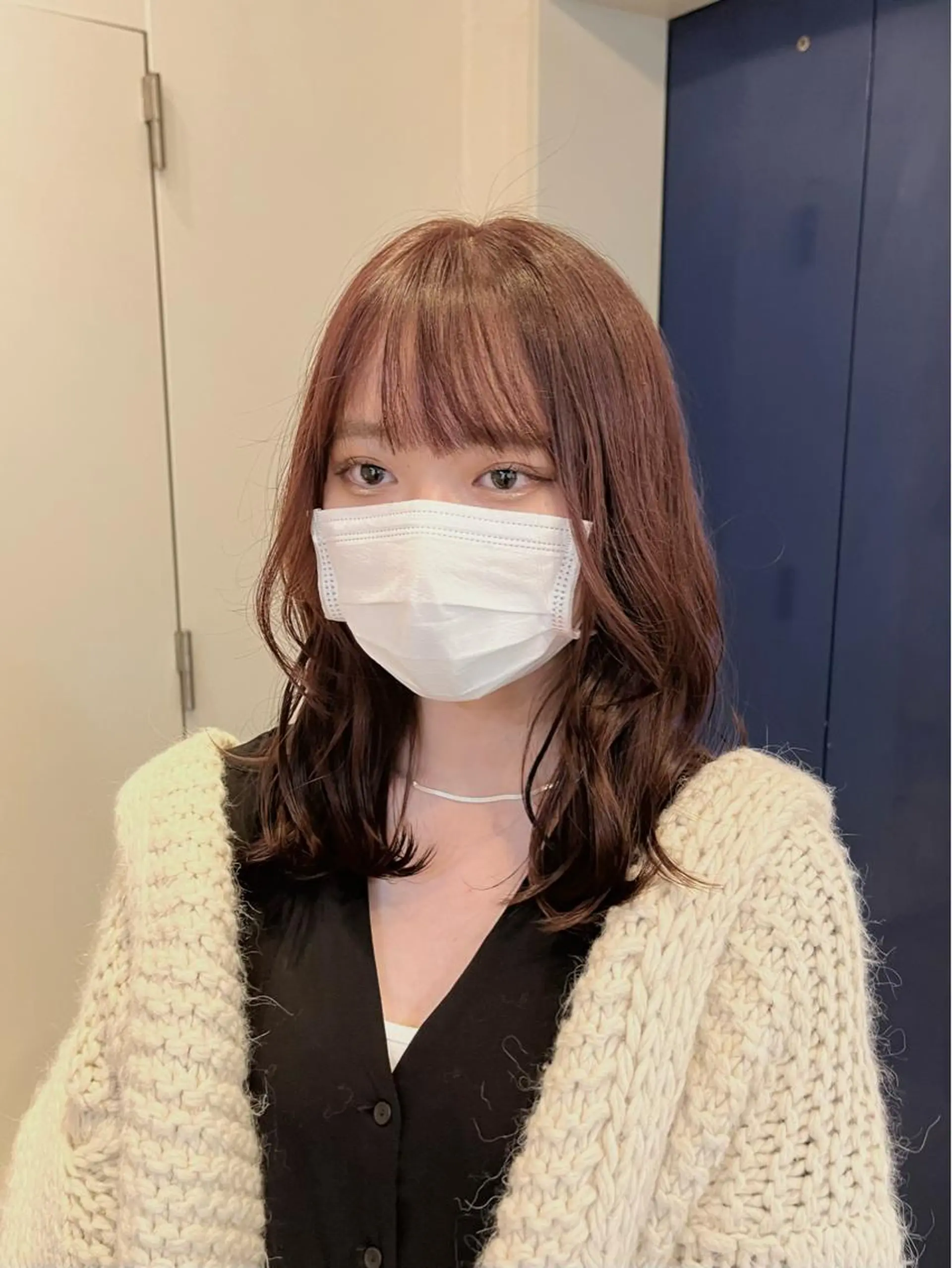 ミディアム カラー カット ヘアカラー トリートメント RYOMA/ 似合わせ🎧🤍のヘアスタイル