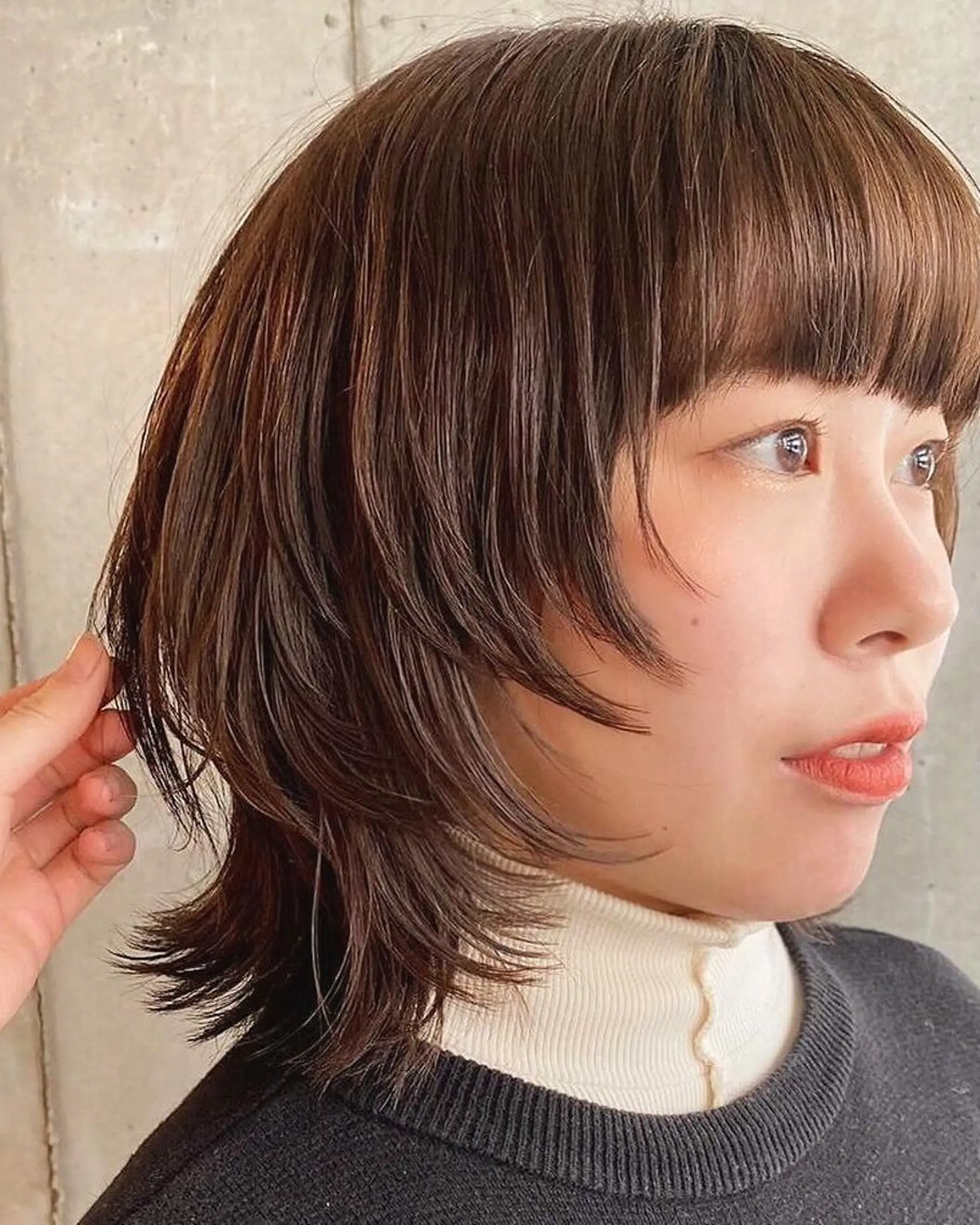 ミディアム ウルフカット cocoro /ショートヘア/ボブのヘアスタイル