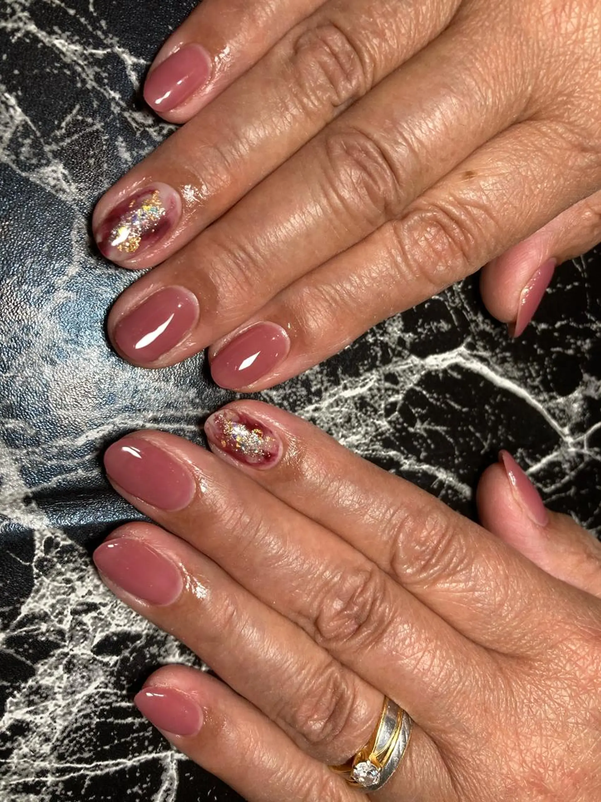 ショート ネイル ハンドネイル ✴︎ Delightのネイルデザイン