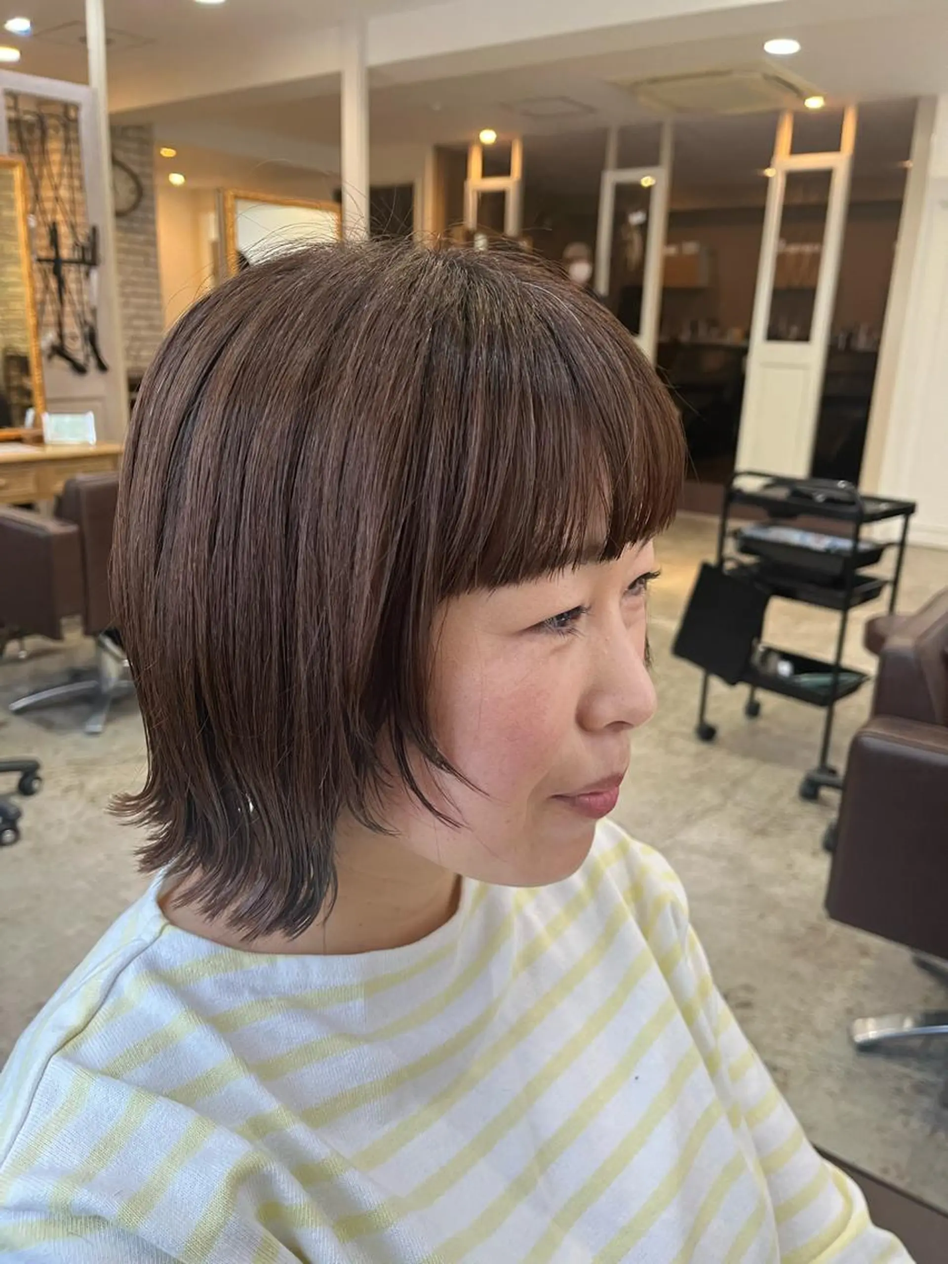 ミディアム カット ショートスタイル /tomo.のヘアスタイル