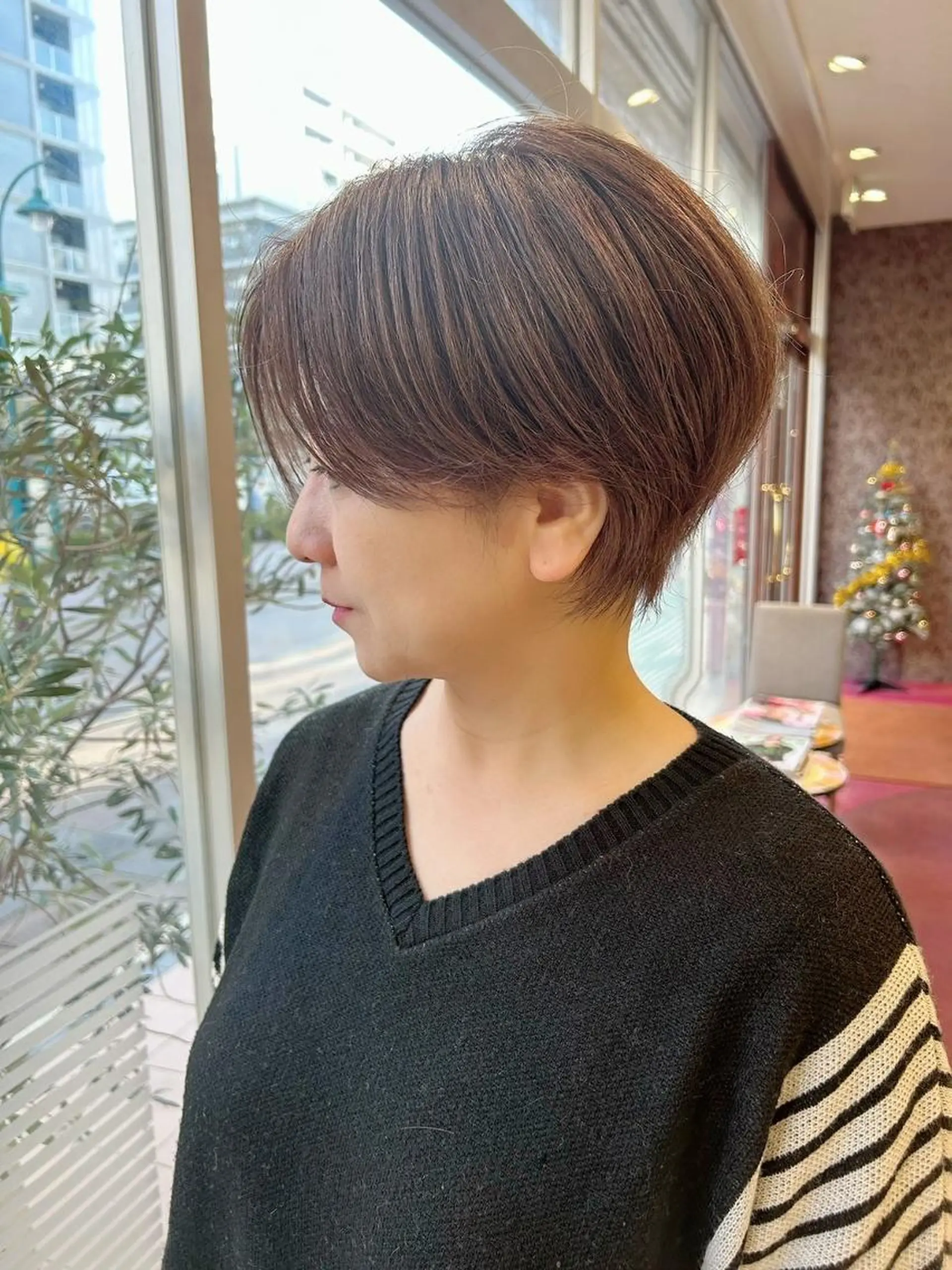 ショート 大川 有香のヘアスタイル