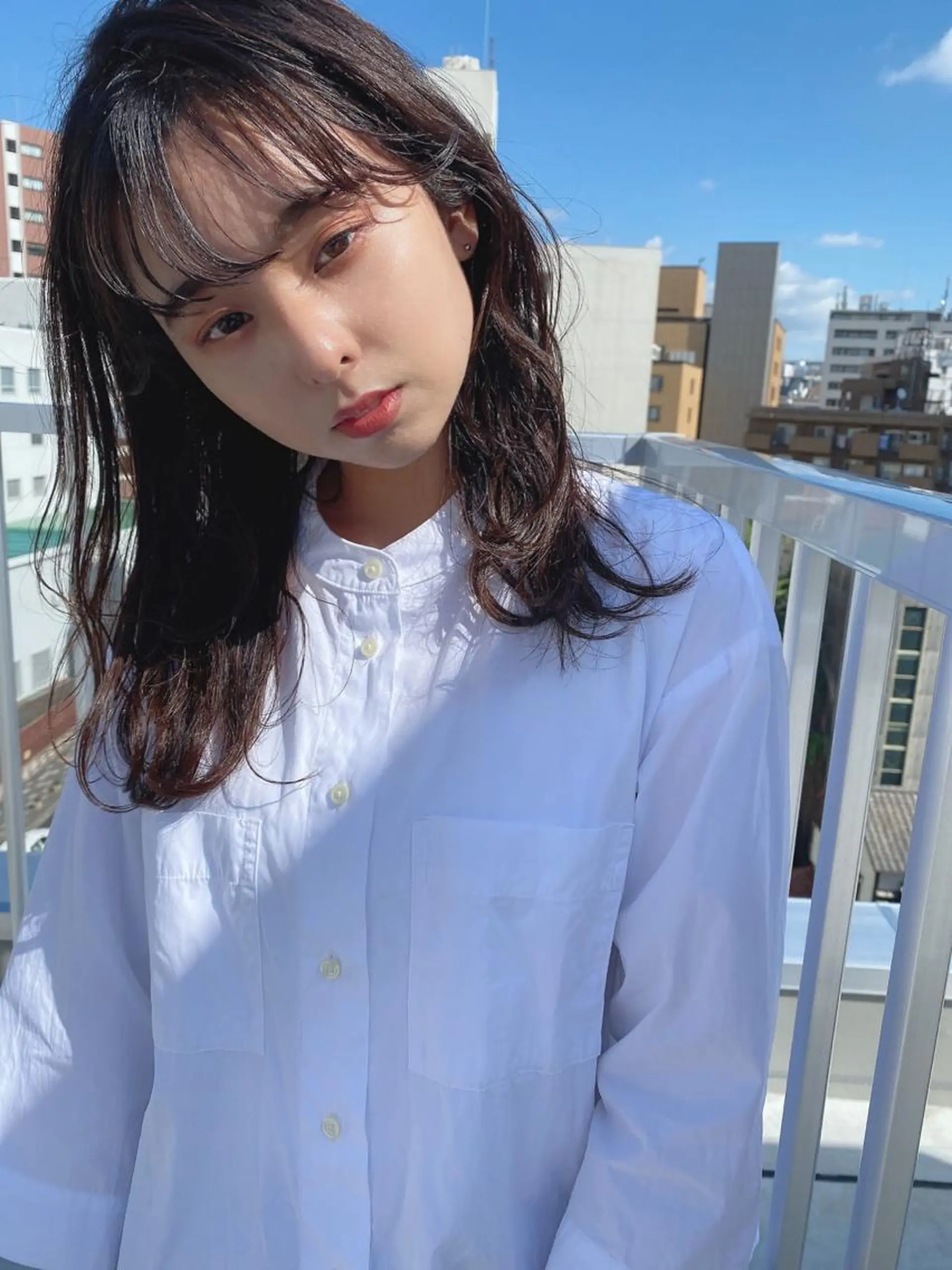 セミロング カラー ヘアカラー トリートメント 🍎吉川浩生 トップスタイリストのヘアスタイル