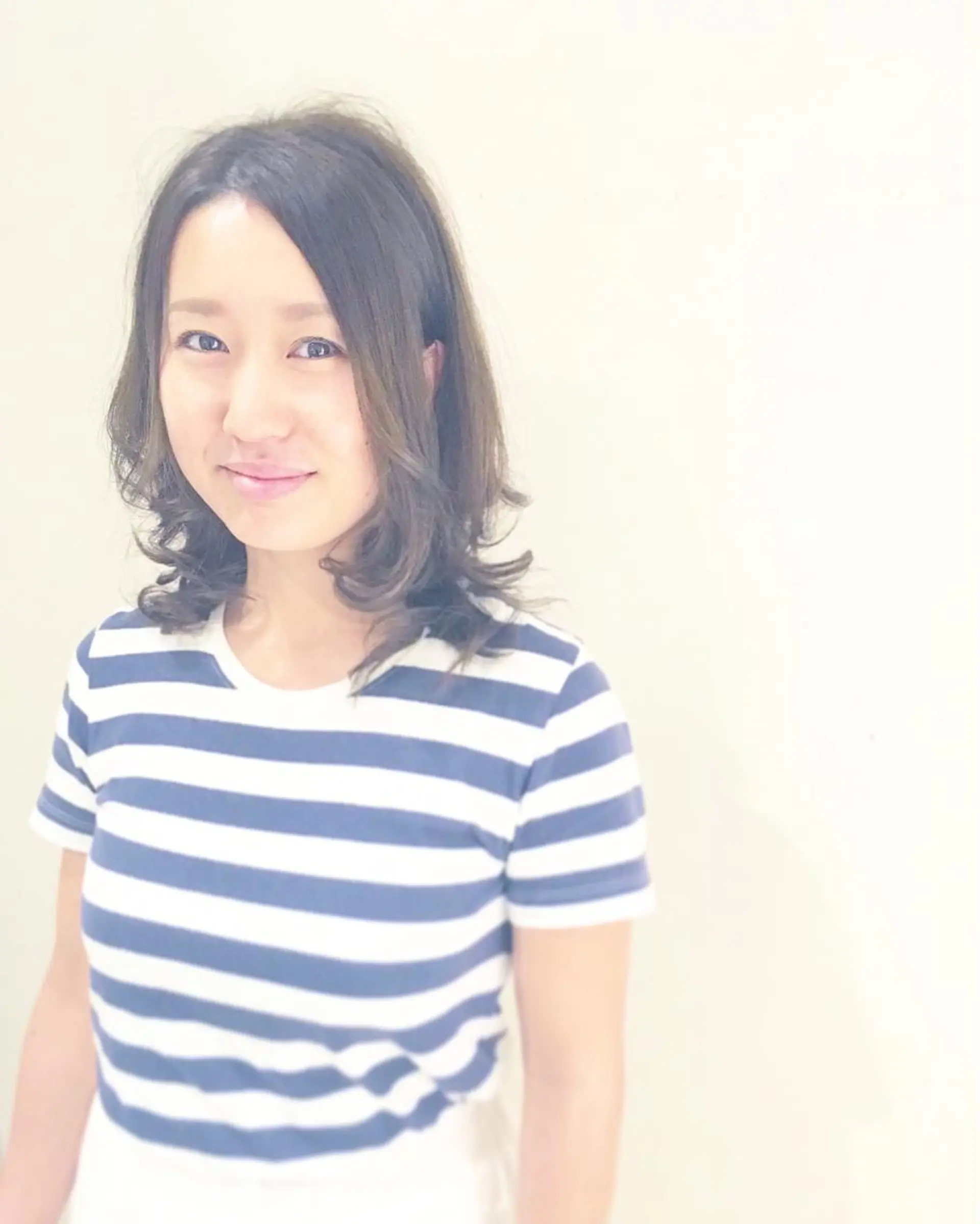 ミディアム trip kano.のヘアスタイル