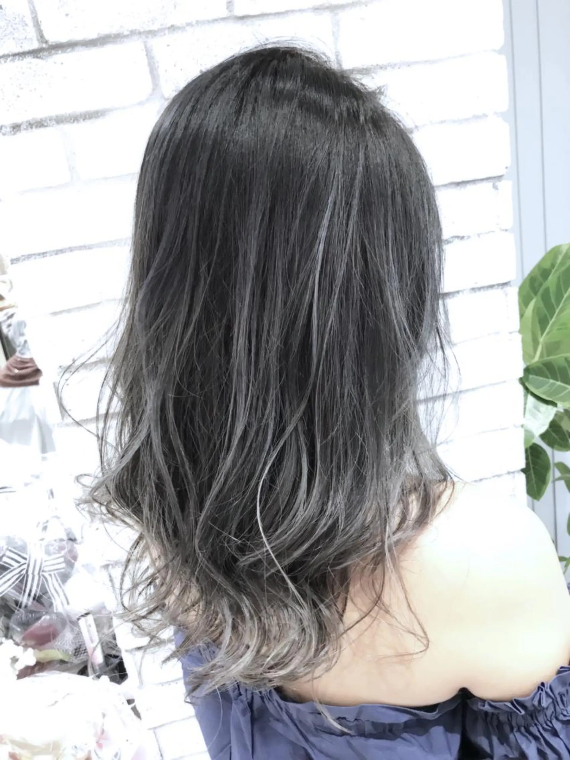 セミロング カラー パーマ ヘアアレンジ メンズ キッズ ネイル マツエク・マツパ ヘアカラー バレイヤージュ/ 髪質改善/渡邉悟🌱のヘアスタイル