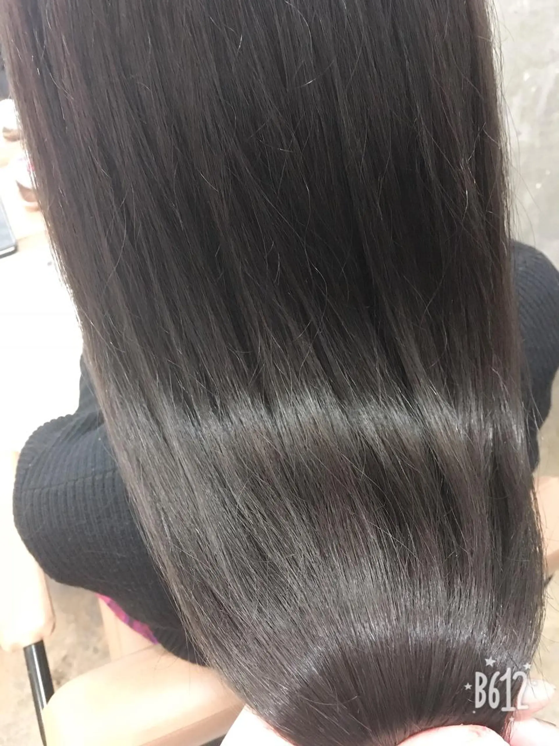 ロング ヘアカラー トリートメント チカ/暖色系カラー/ おまかせ大歓迎のヘアスタイル