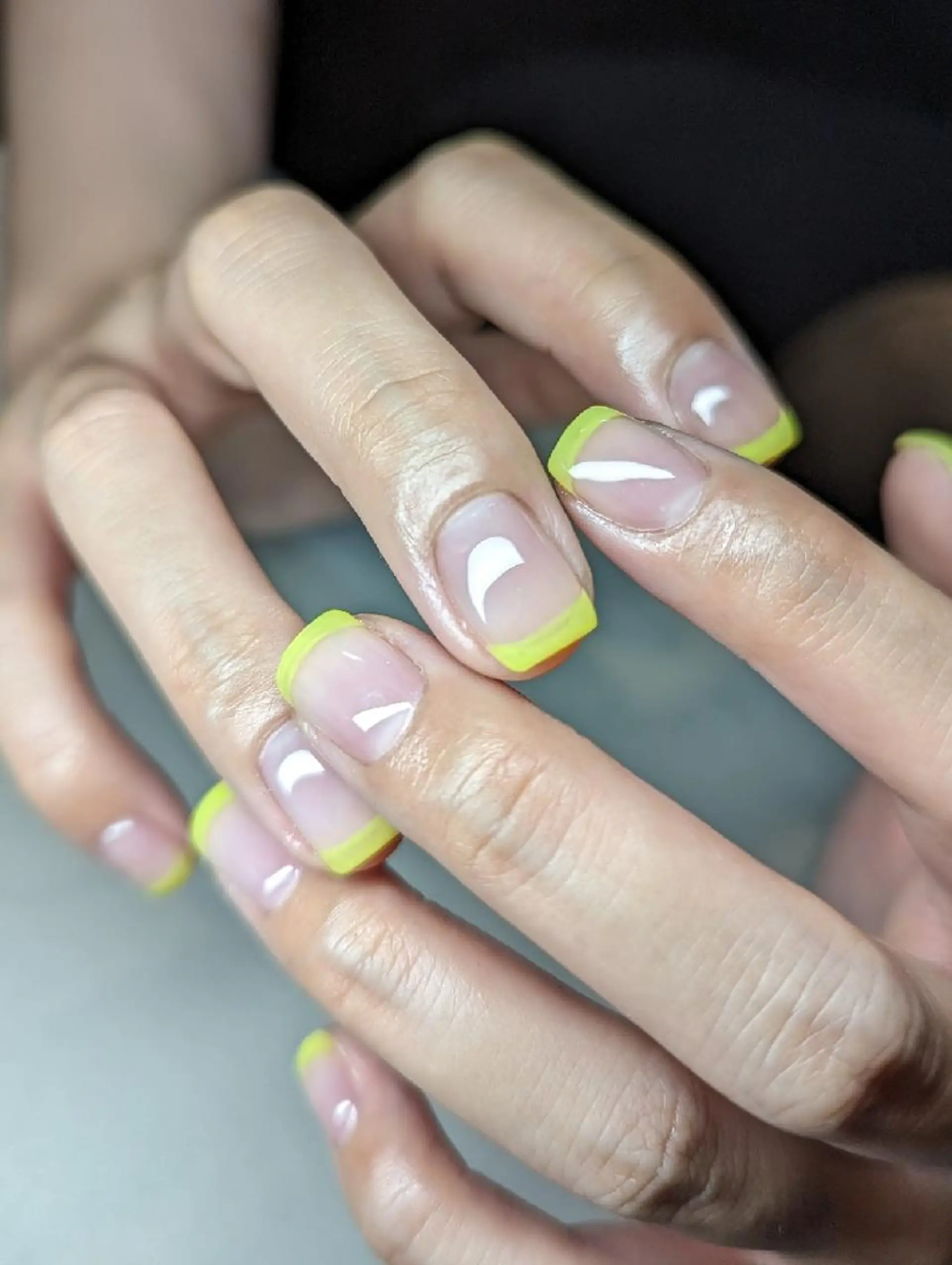 ネイル フレンチネイル ハンドネイル Nailsalon BEeR。のネイルデザイン