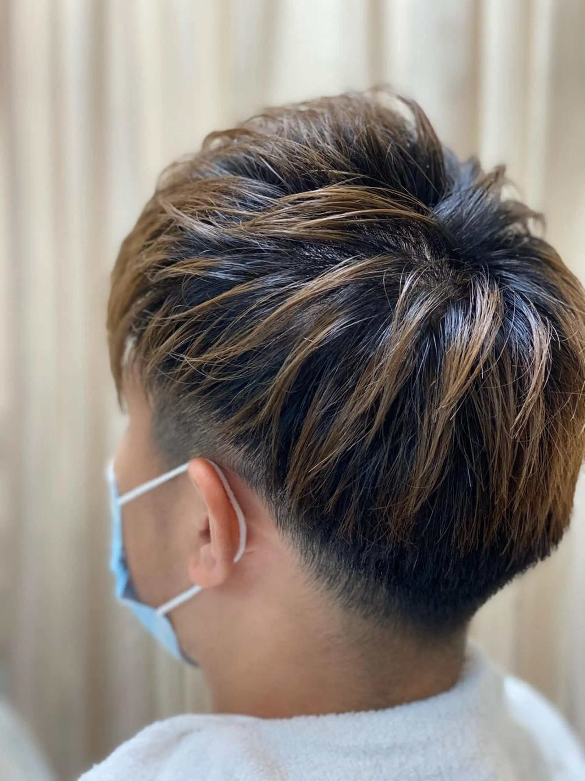 ショート メンズ タカハシ タクミのヘアスタイル