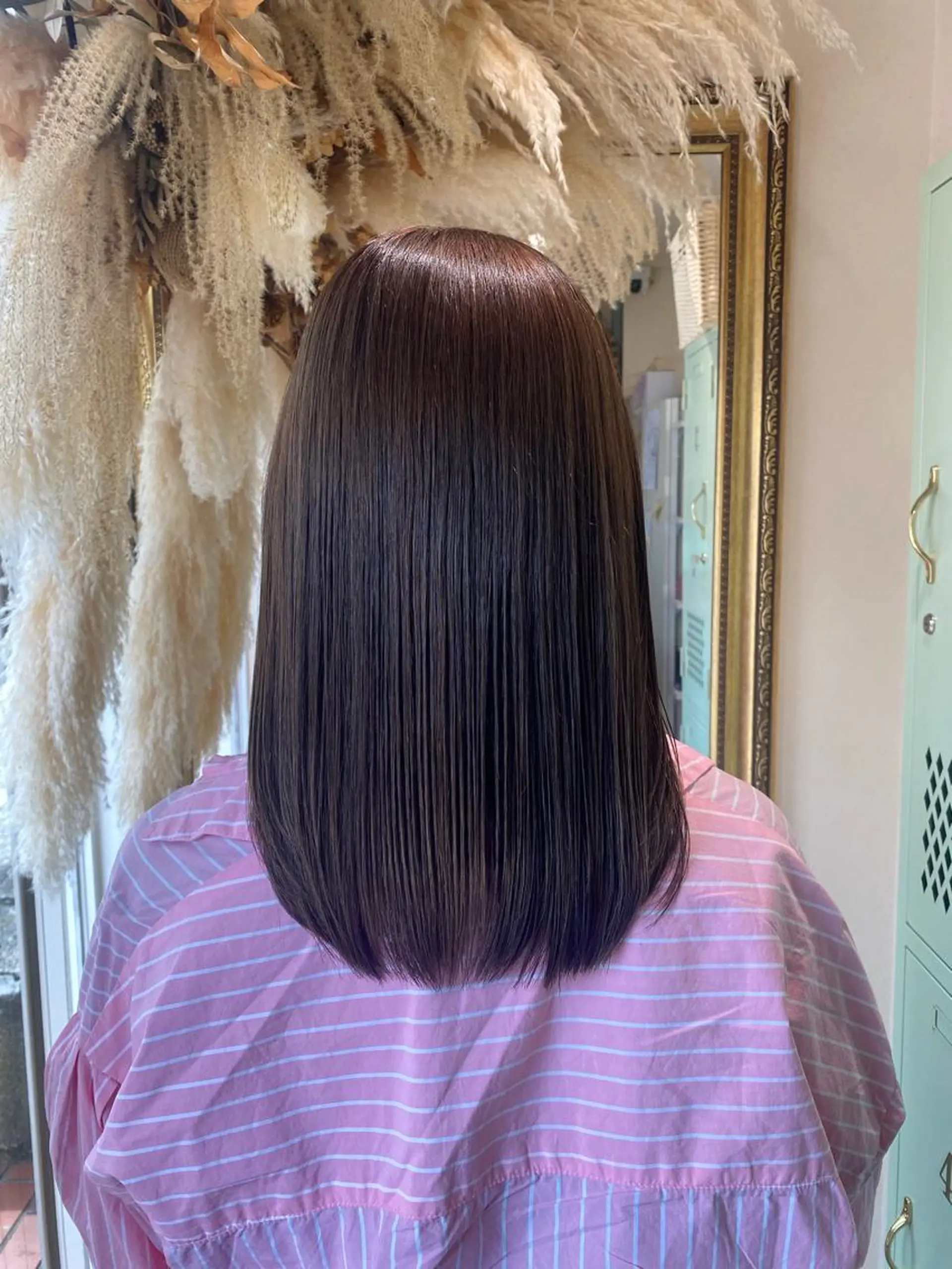 ミディアム カラー 透明感カラー/韓国 ヘア🩶yuri🩵のヘアスタイル