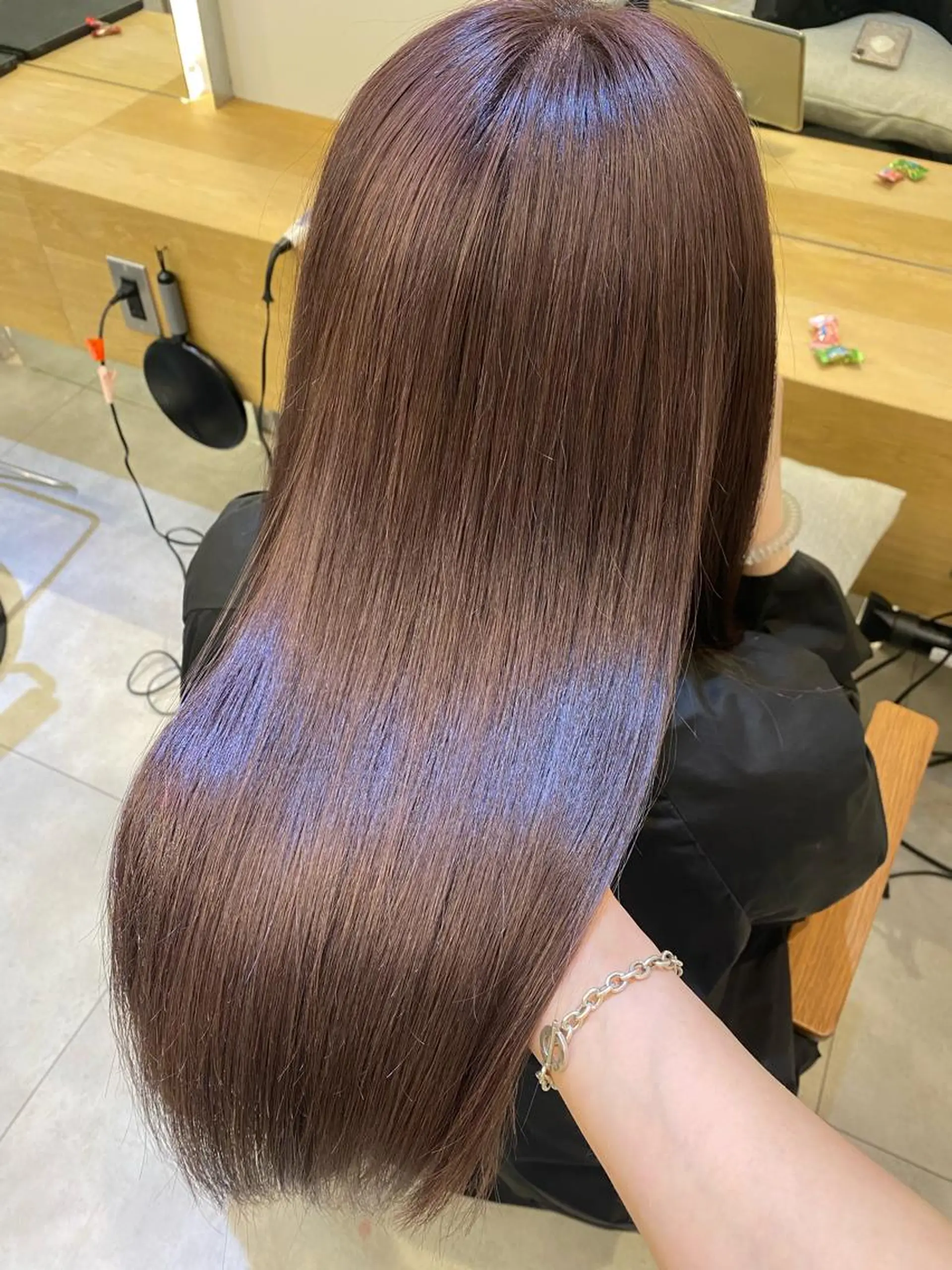 セミロング カット ヘアカラー トリートメント ♡可愛い艶髪特化♡ 艶髪先生のヘアスタイル