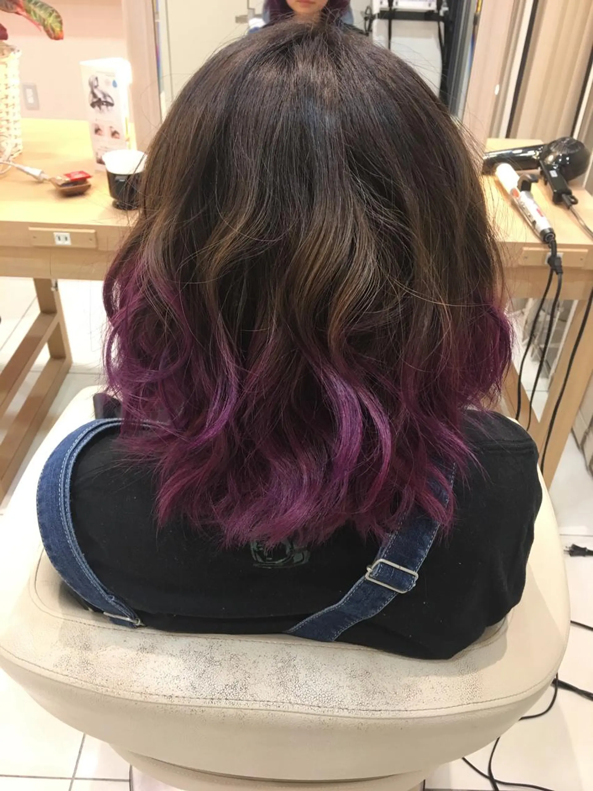 ミディアム カラー グラデーションカラー トリートメント 小田原NO1 美容師 飯田飛翔のヘアスタイル