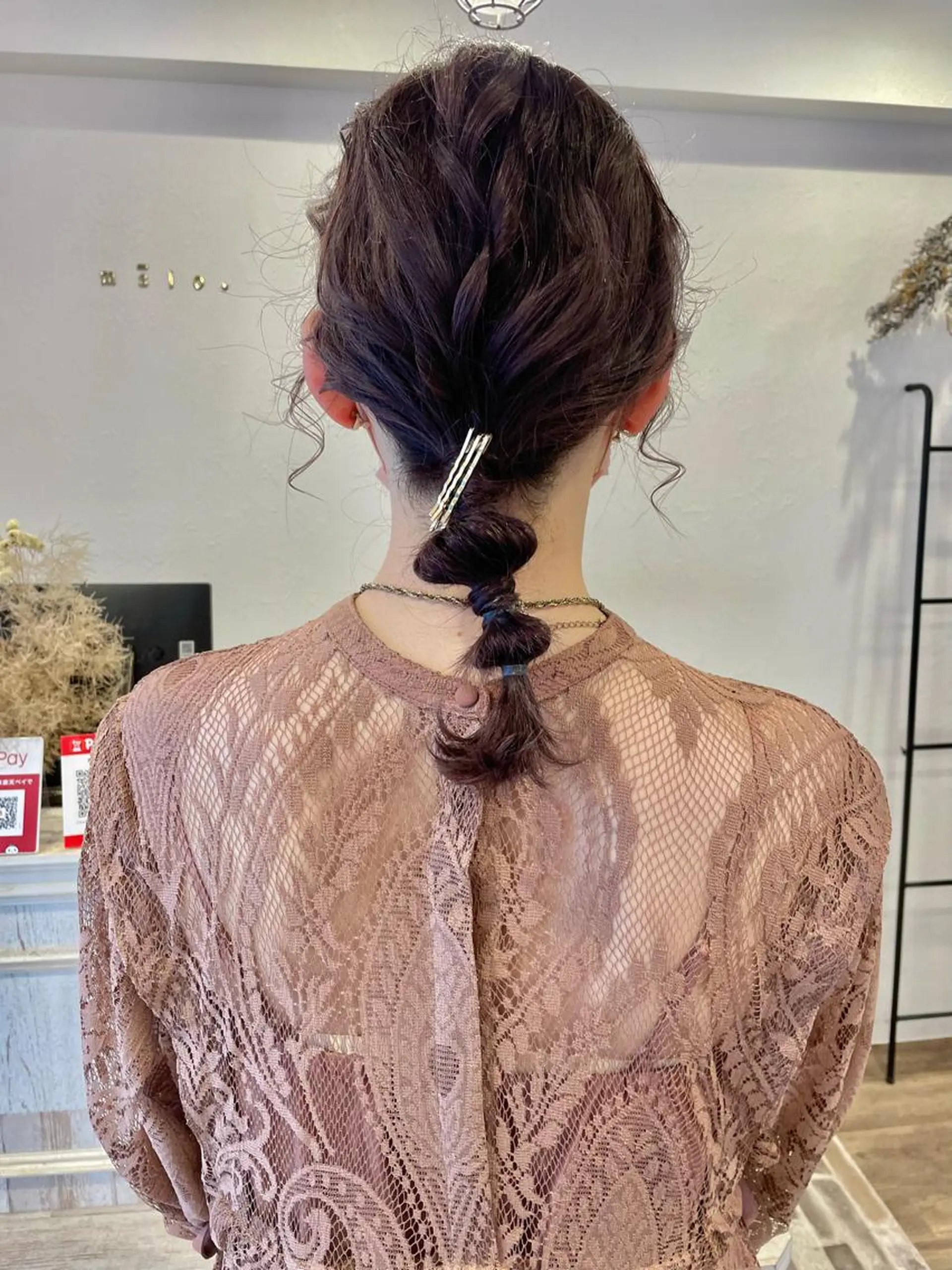 セミロング カラー ヘアアレンジ m ā l o.🌷 サカモトマイコのヘアスタイル