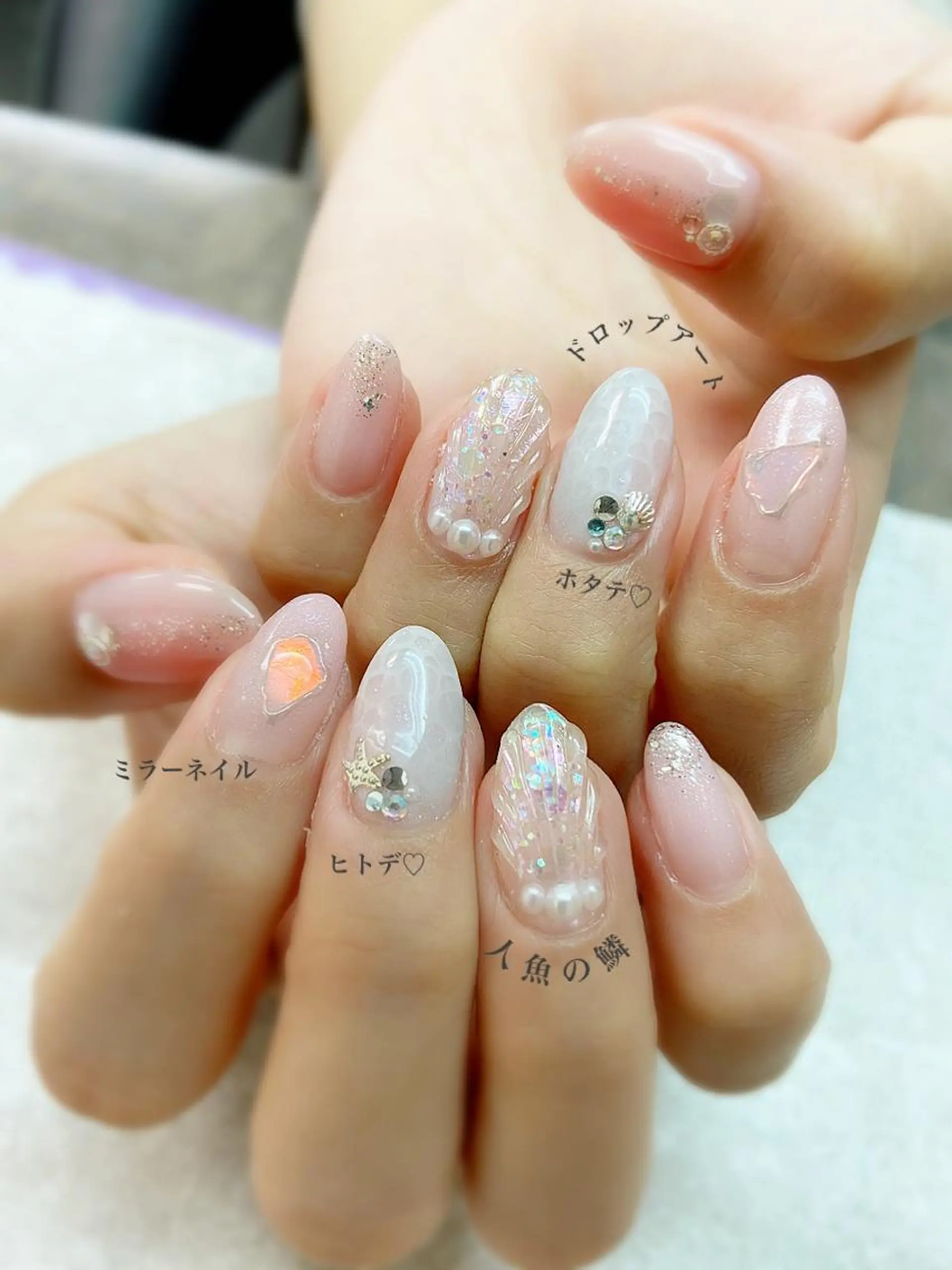 ネイル アートネイル BIANCA Ouchidaのネイルデザイン