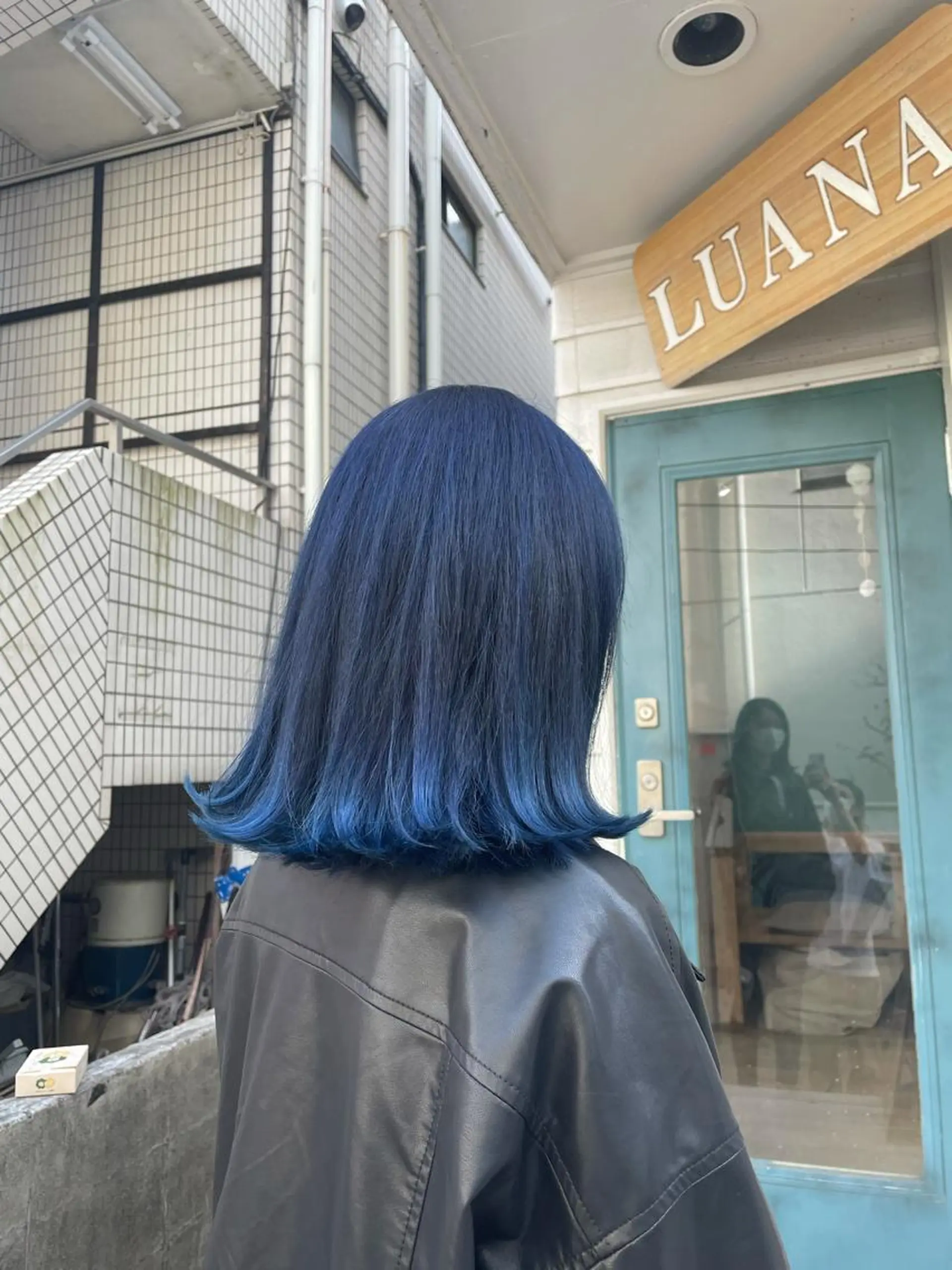 ミディアム ヘアカラー トリートメント 縮毛矯正の達人 ☆　松本のヘアスタイル