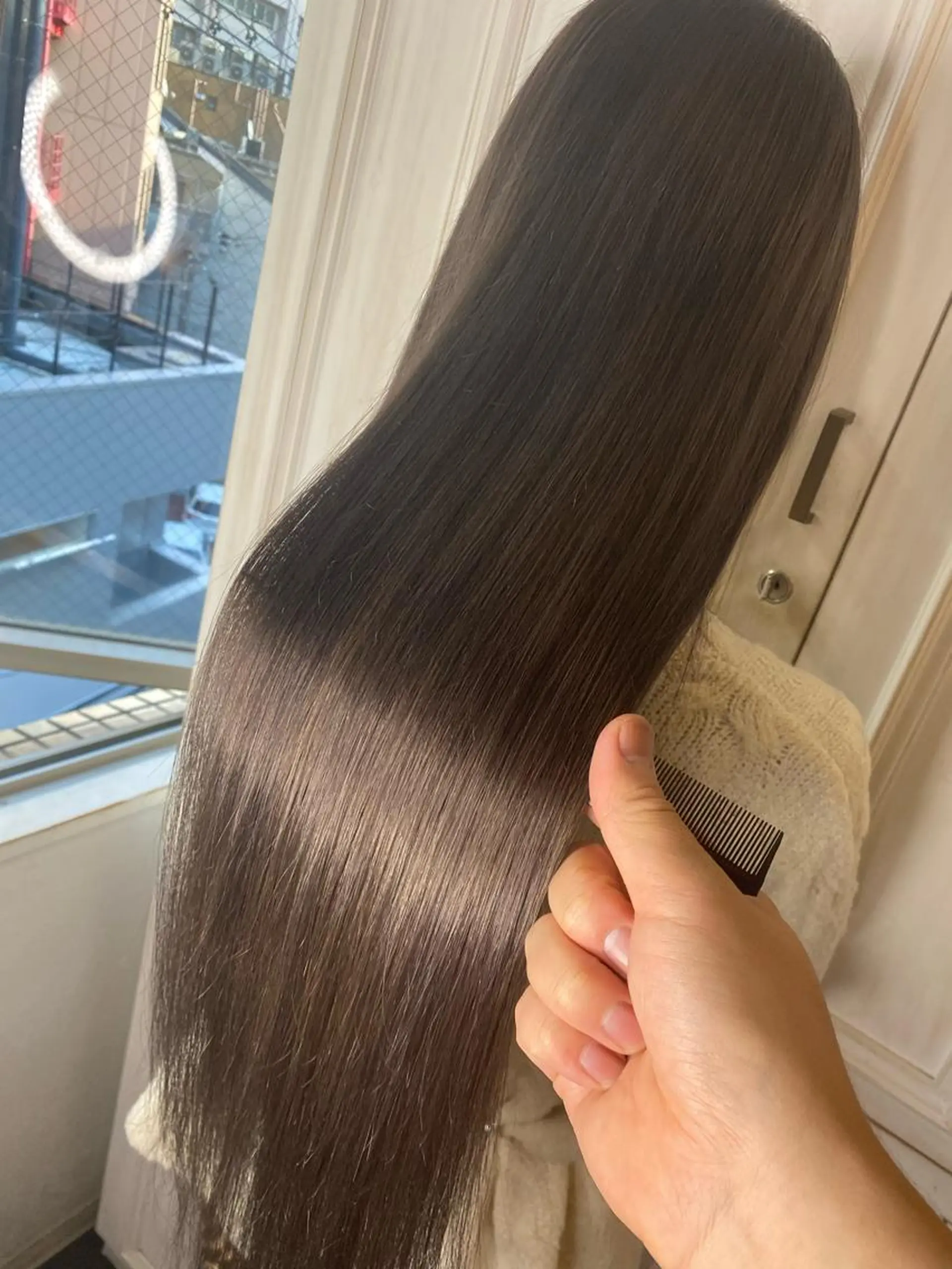 セミロング カラー トリートメント 酸熱トリートメント トリートメント 似合わせ/ブリーチ カラー.岡田友仁のヘアスタイル