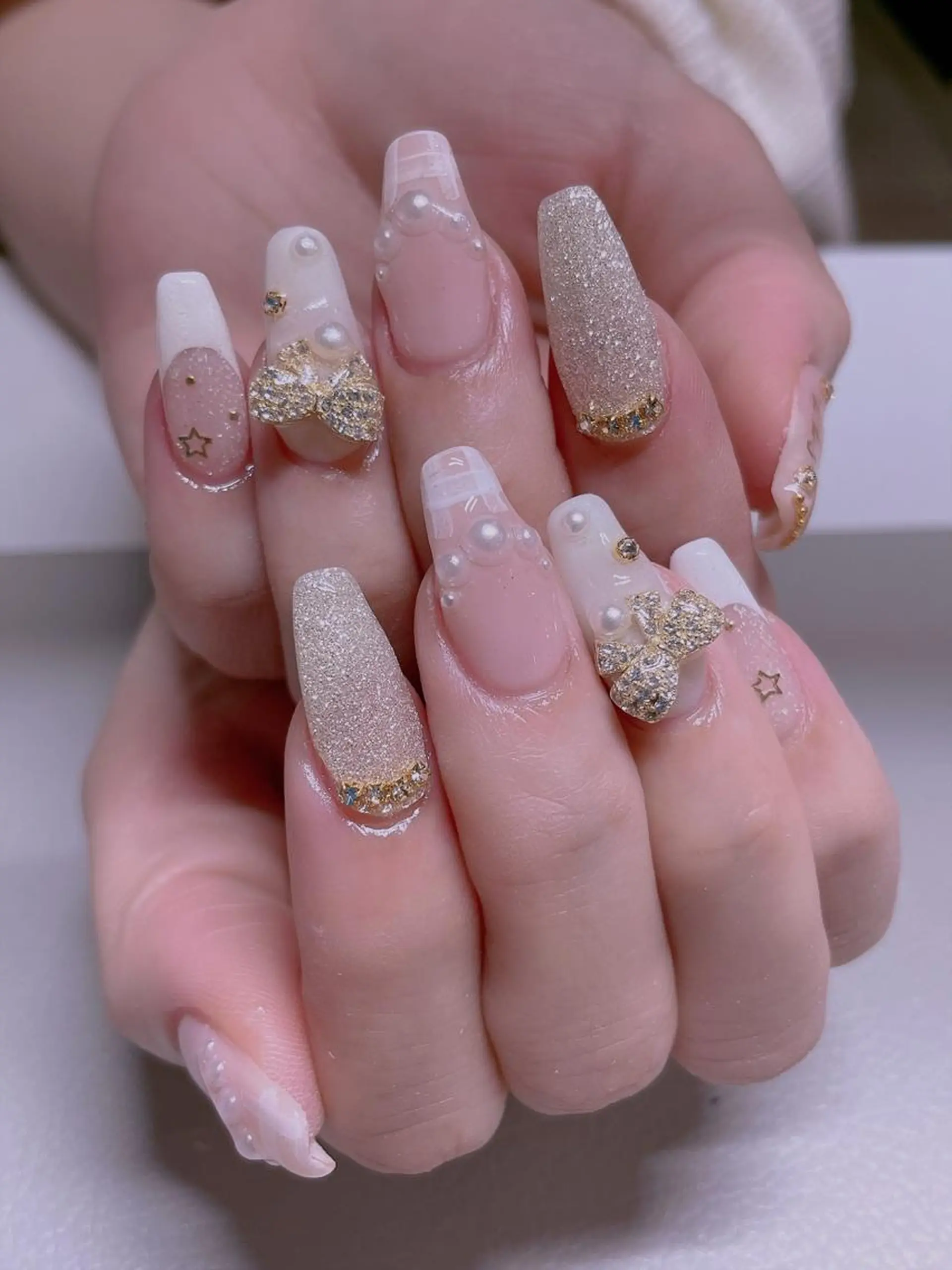 ネイル 長さだし専門店 M2　rikaのネイルデザイン