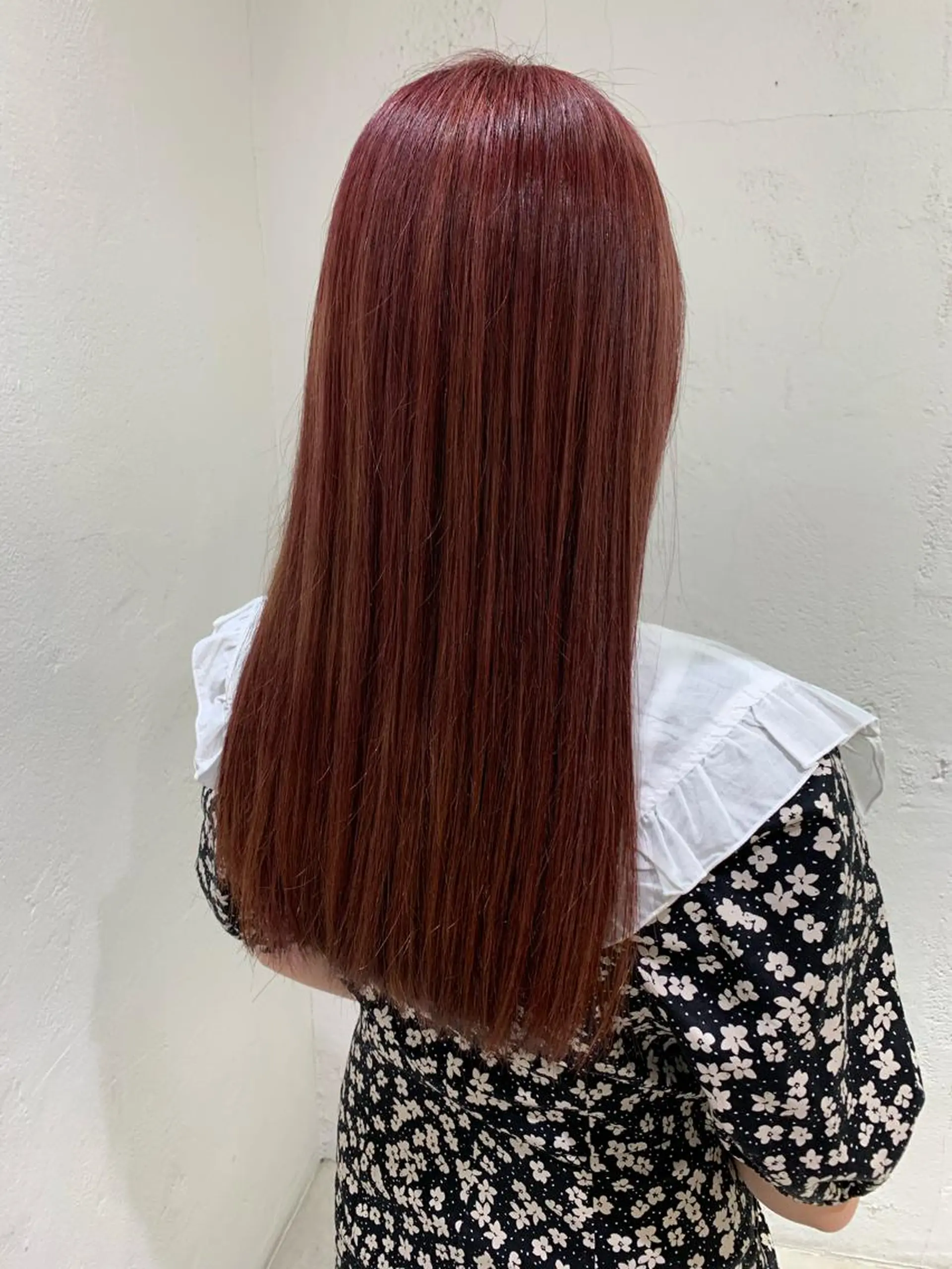 ロング カラー ヘアアレンジ ピンクカラー ロング 🫧透明感カラー/ ボブ/小笠原汐海🪽のヘアスタイル