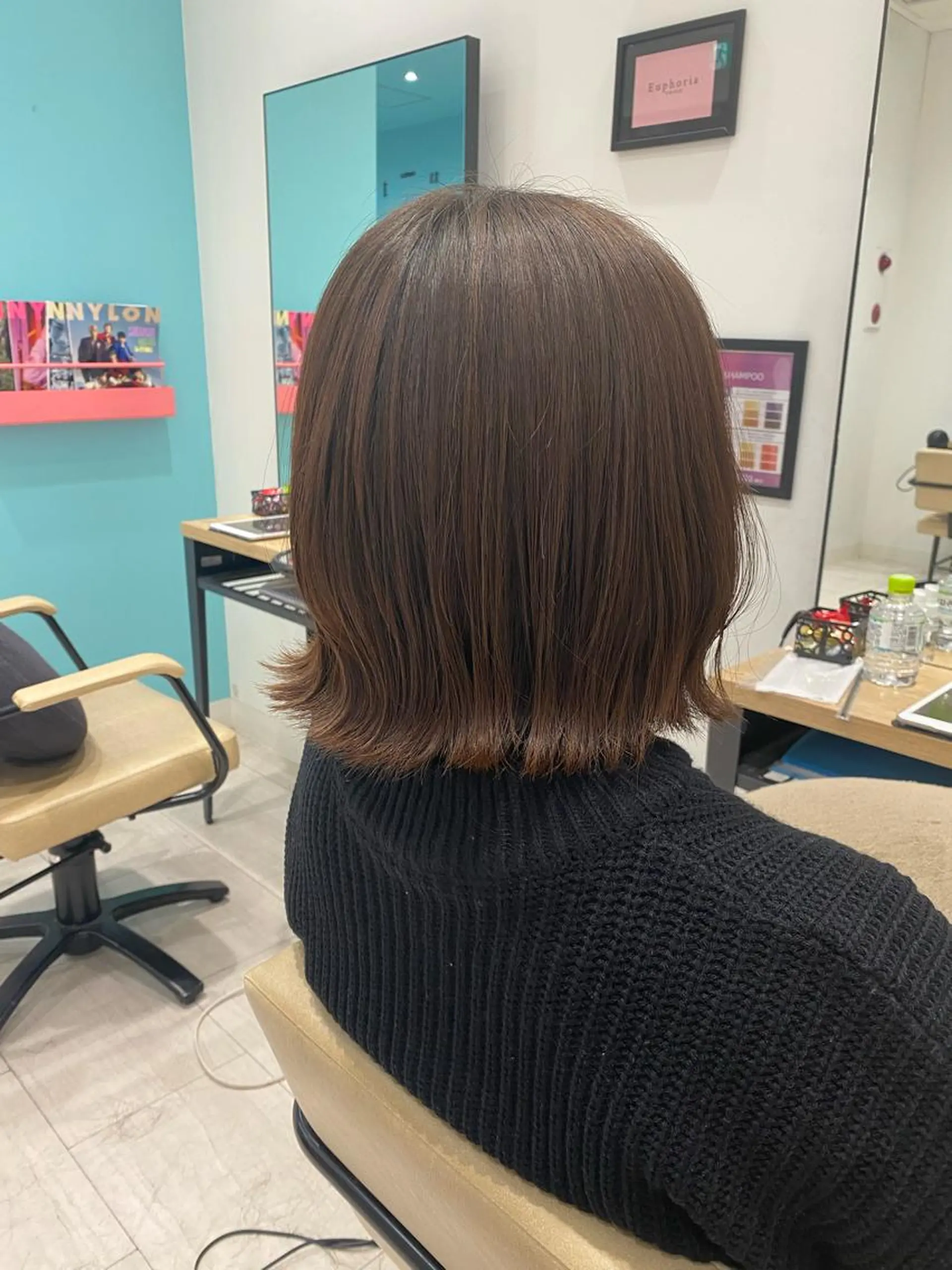 ショート カラー トリートメント 表参道/ブリーチ/ みずは🎀のヘアスタイル