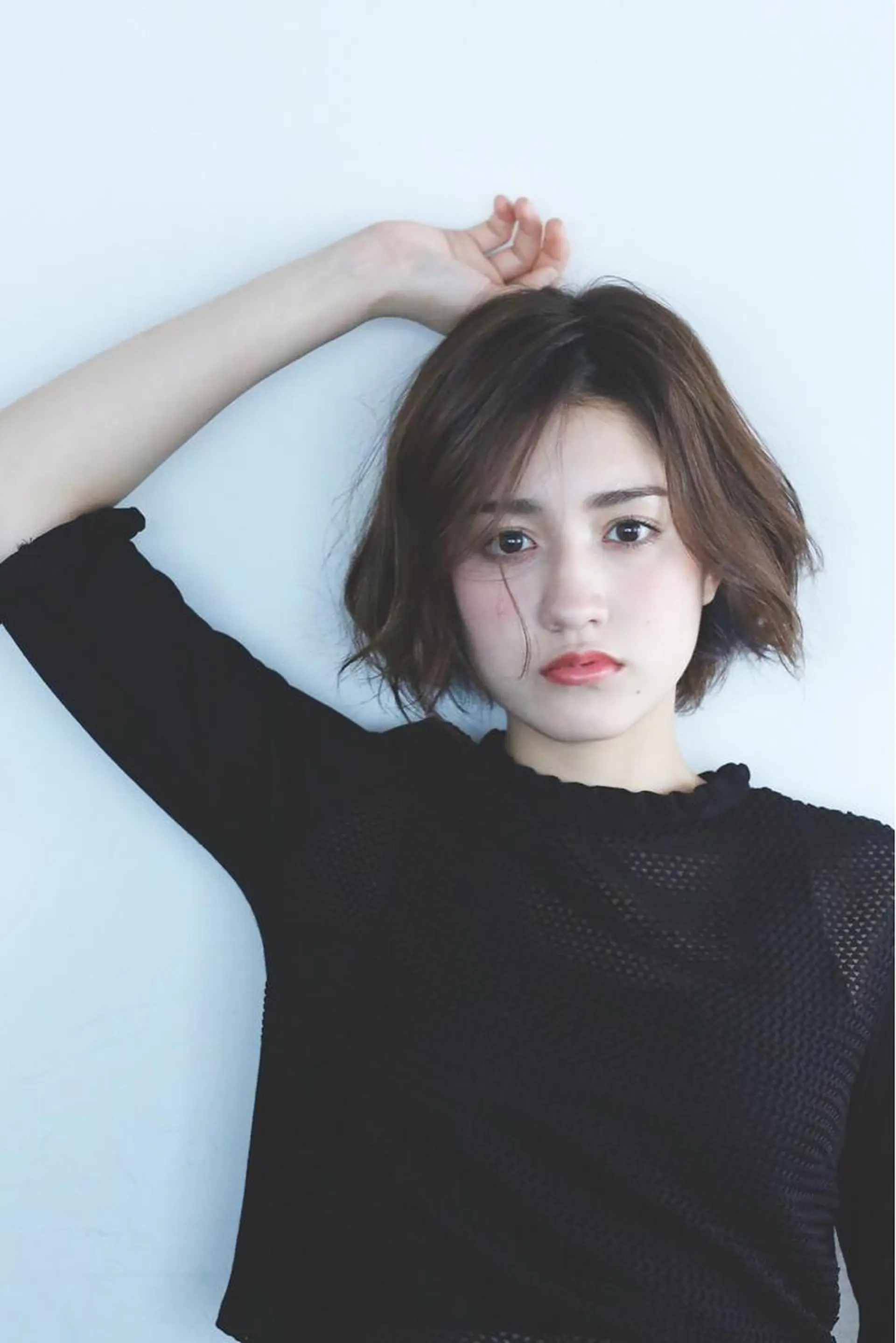 ショート カラー パーマ conne& ririのヘアスタイル