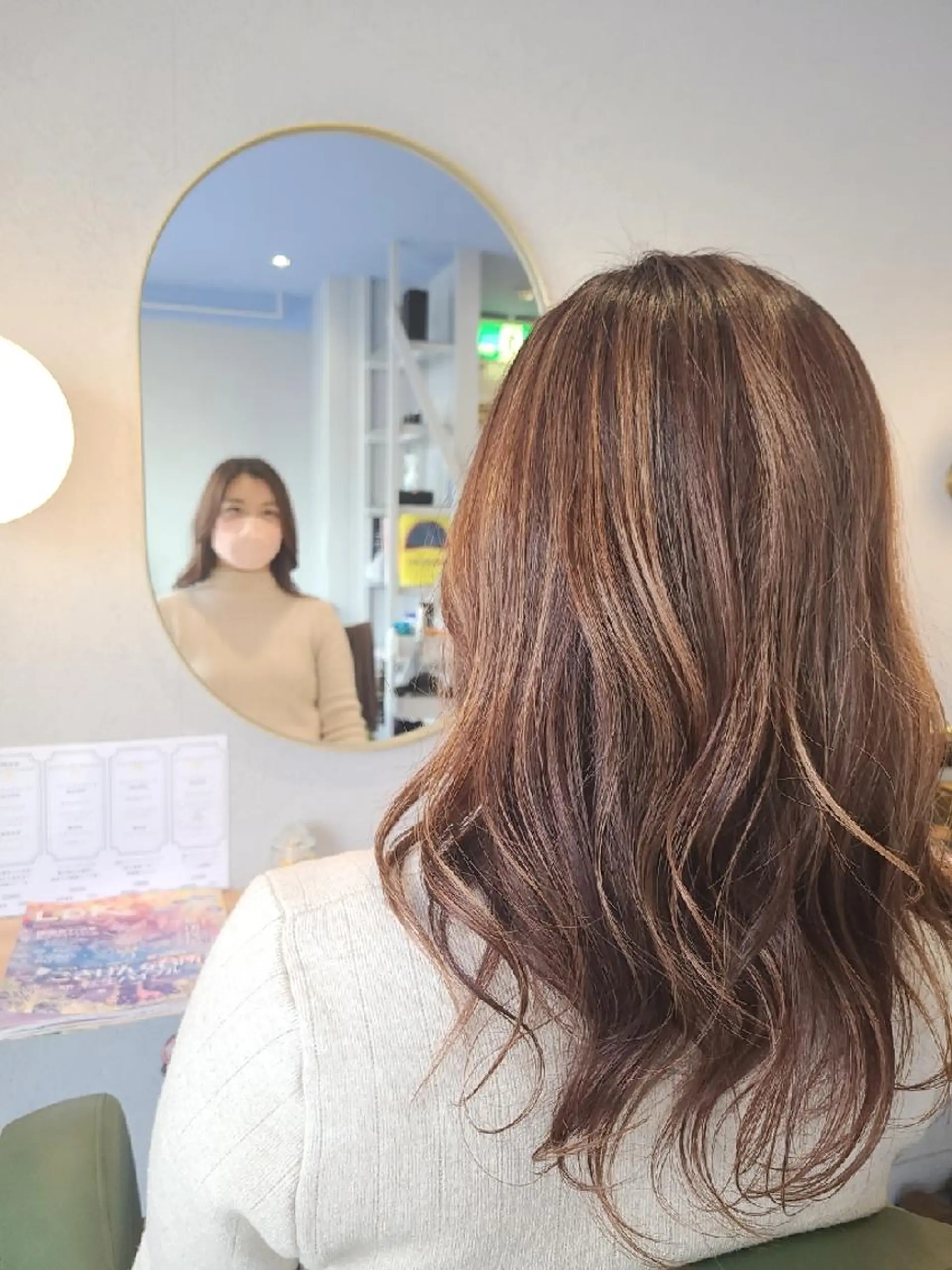セミロング           akaneのヘアスタイル