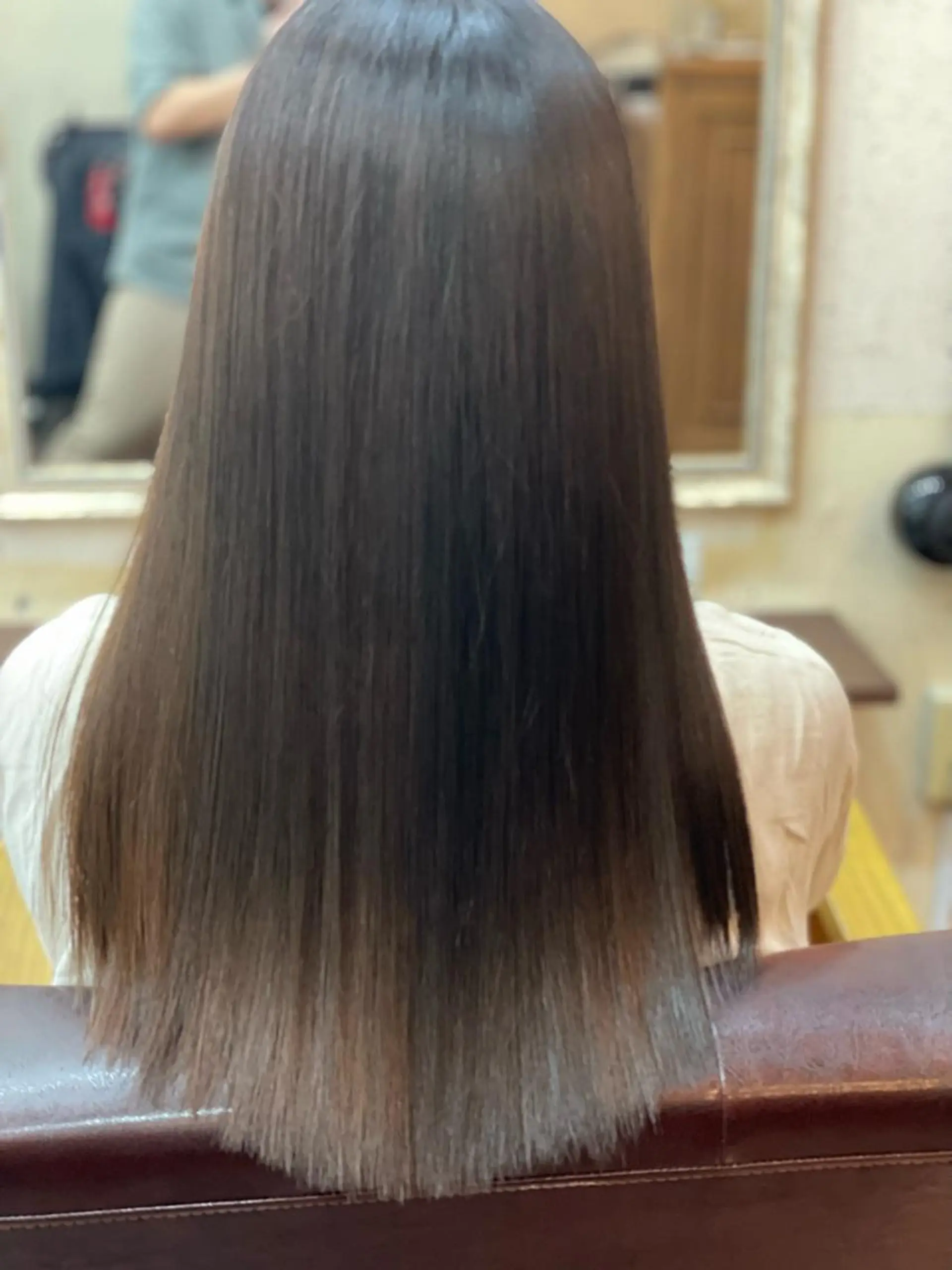 セミロング カット ヘアカラー トリートメント ヘッドスパ 木村 瞬のヘアスタイル