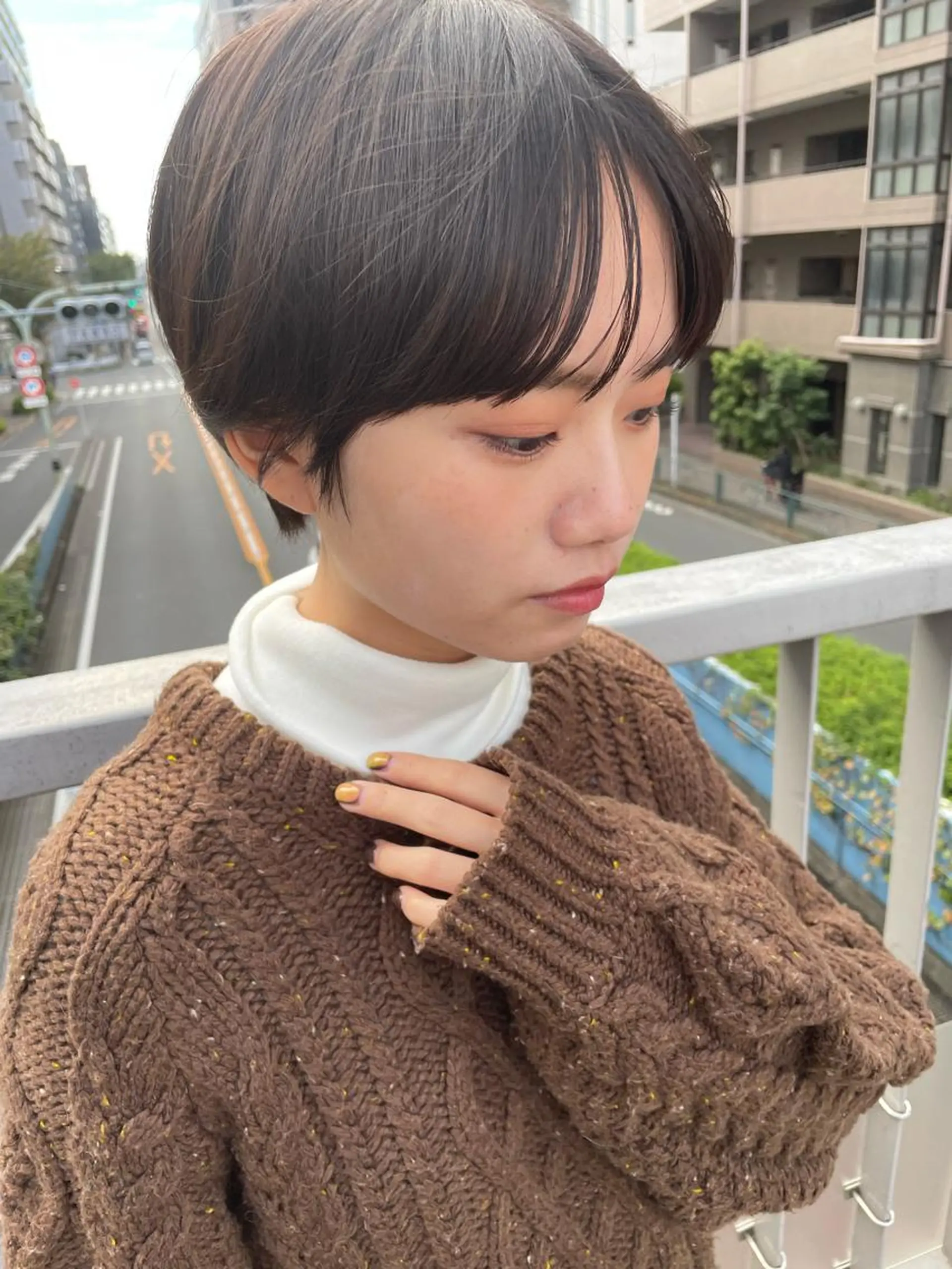 ショート 三鷹で1番ショート ボブをカットする新谷のヘアスタイル