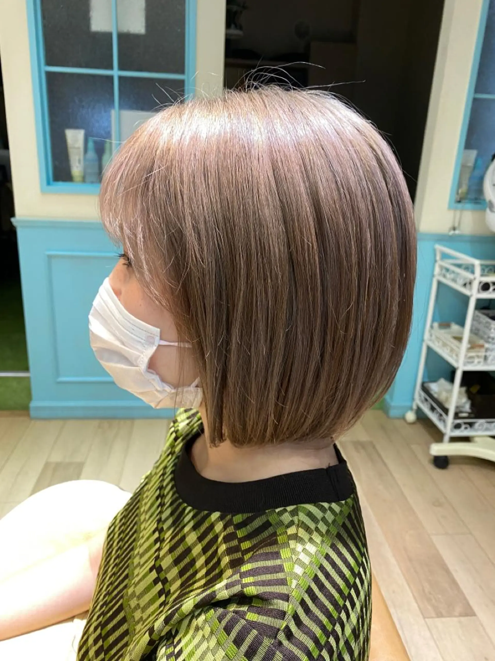 ミディアム カット ヘアカラー 美髪改善・ブリーチ tadasuke⭐️のヘアスタイル