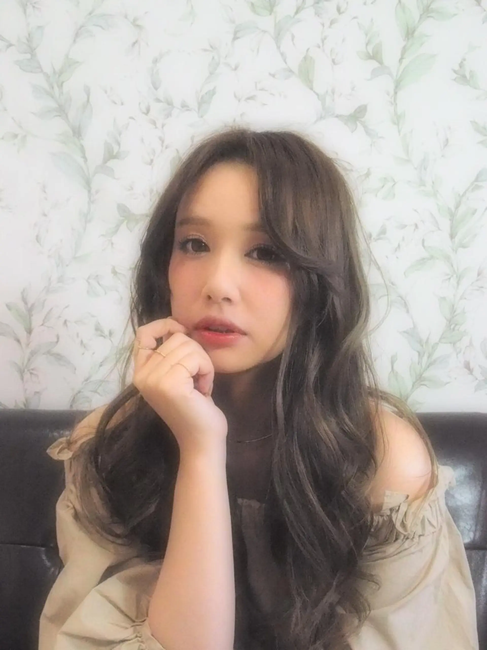 ロング カラー 藤本 憲吾のヘアスタイル