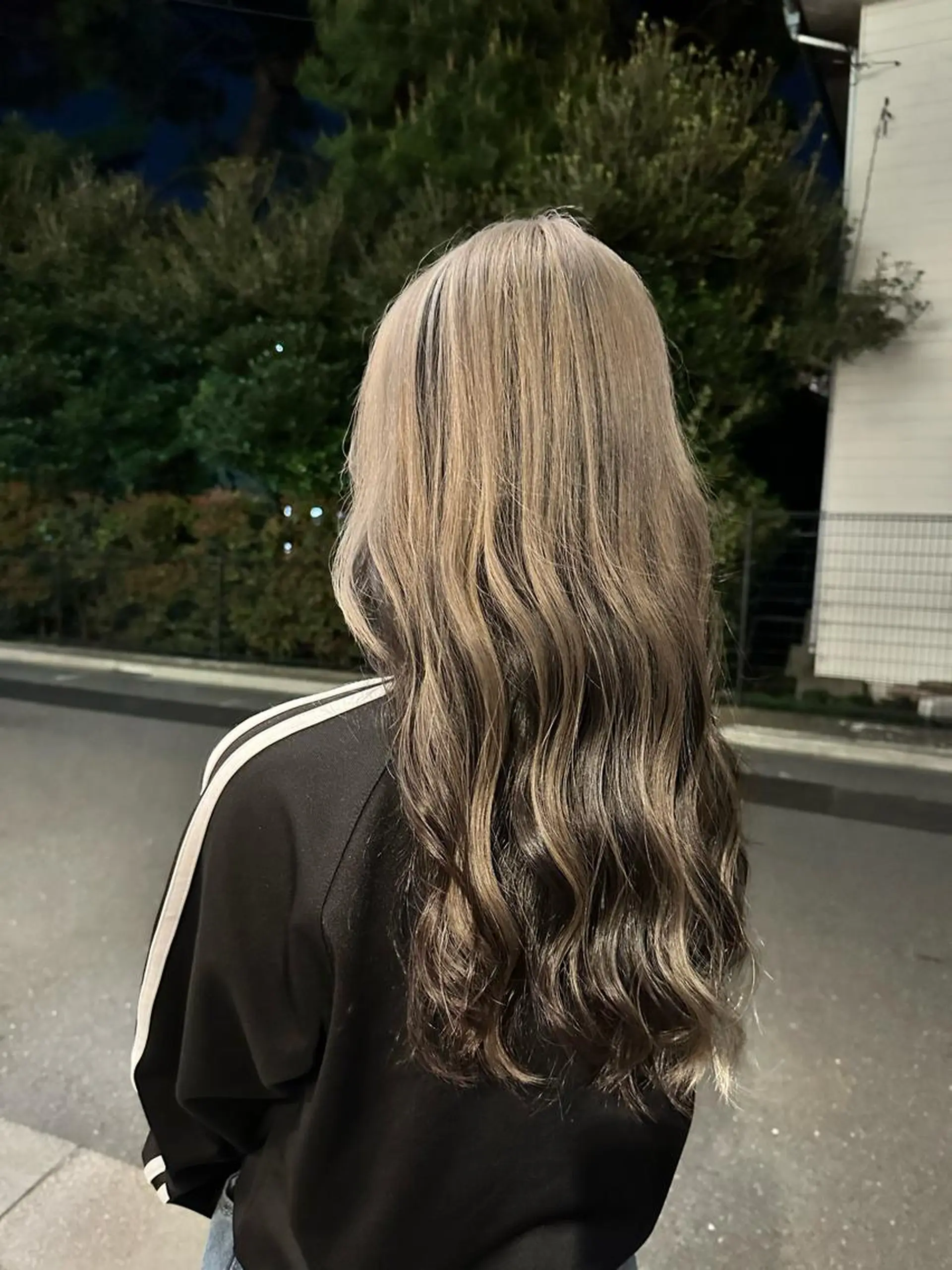 セミロング カラー 🪼高評価🪼 💎柴崎の藤咲💎のヘアスタイル