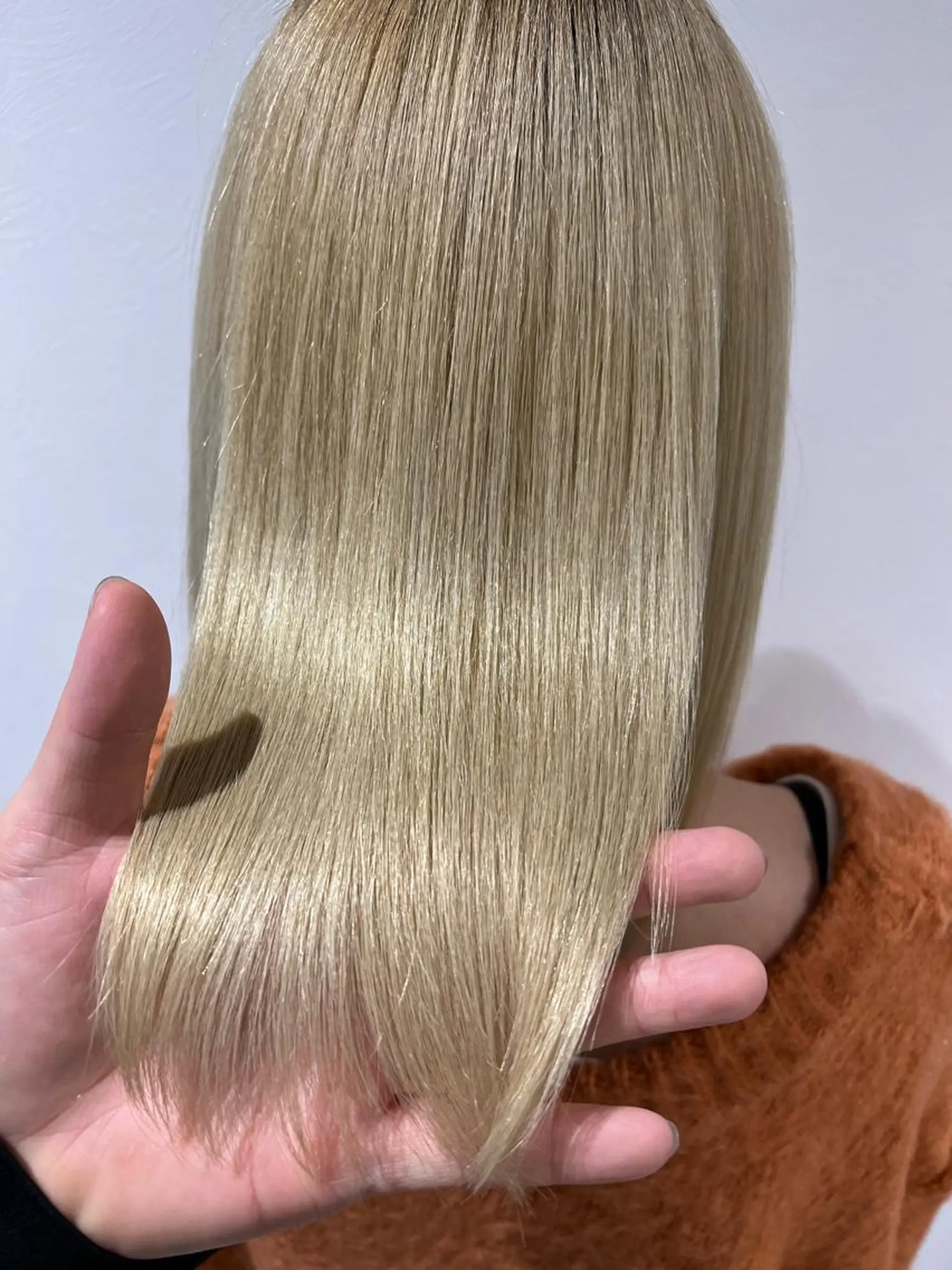 ミディアム 酸性ストレート 堀江 /木下椋麻のヘアスタイル