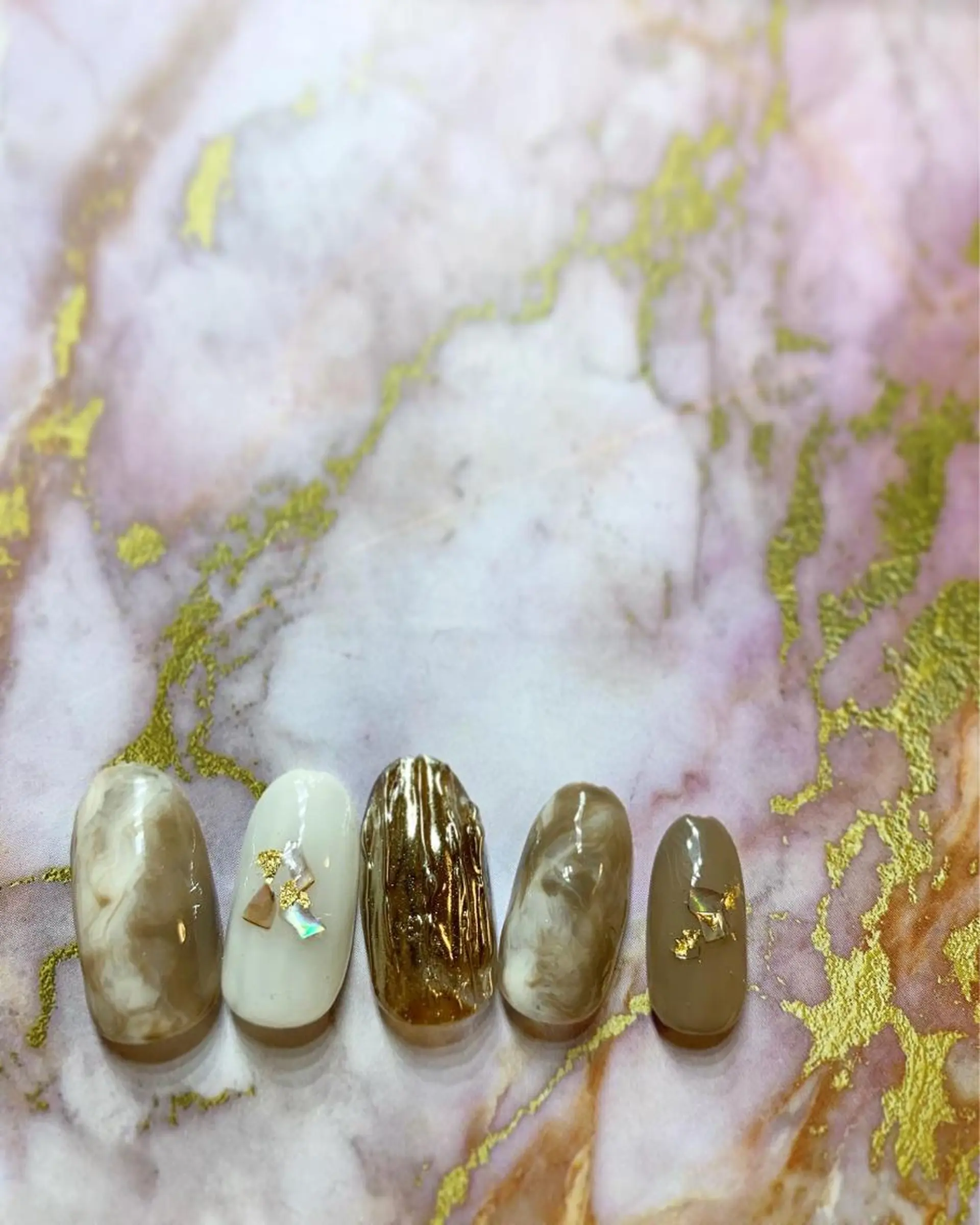 ネイル unfi ocean 川上のネイルデザイン