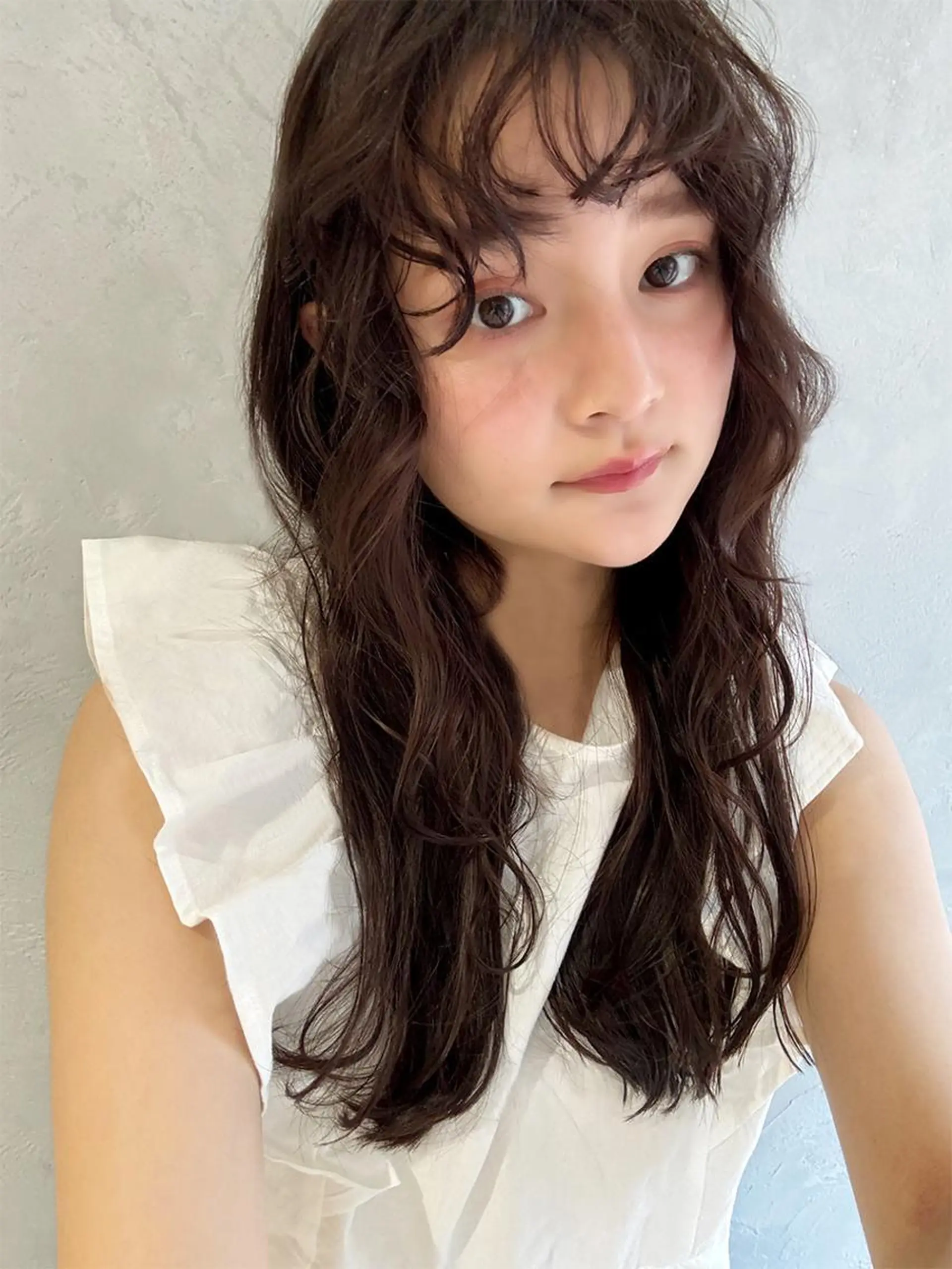 パーマ カット パーマ トリートメント 山本みづき 髪質改善のヘアスタイル