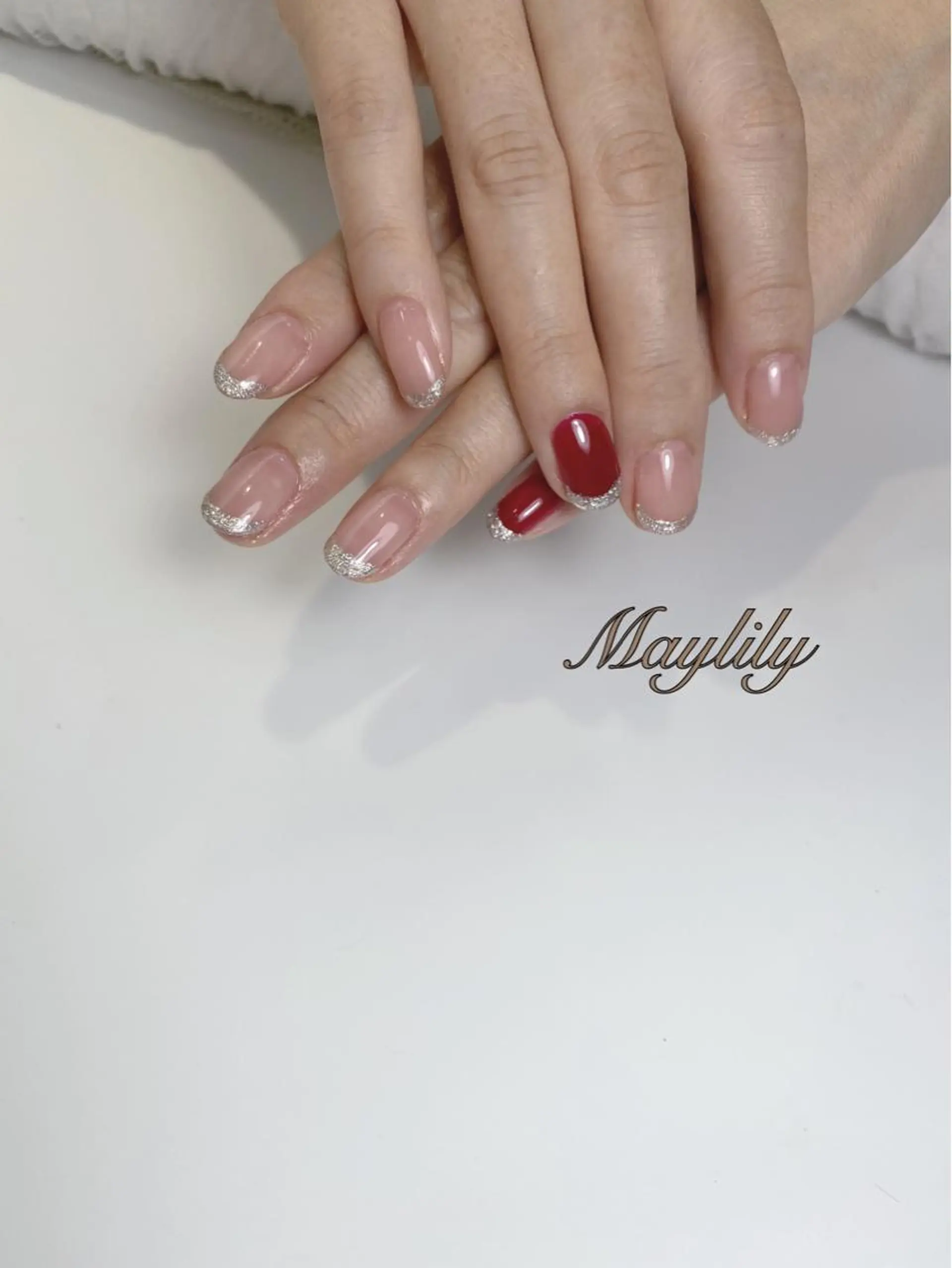 ネイル 持ち込み ハンドネイル Nail salon Maylilyのネイルデザイン