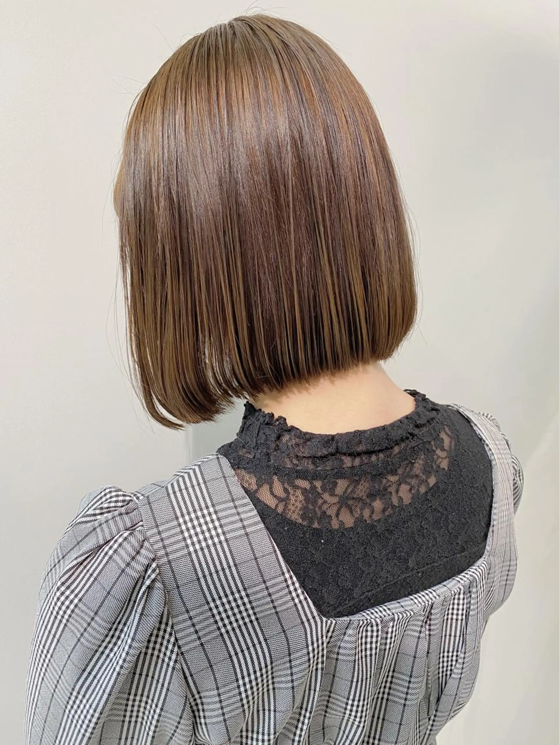 ショート カラー レイヤーボブ/ボブ 仲川和人のヘアスタイル