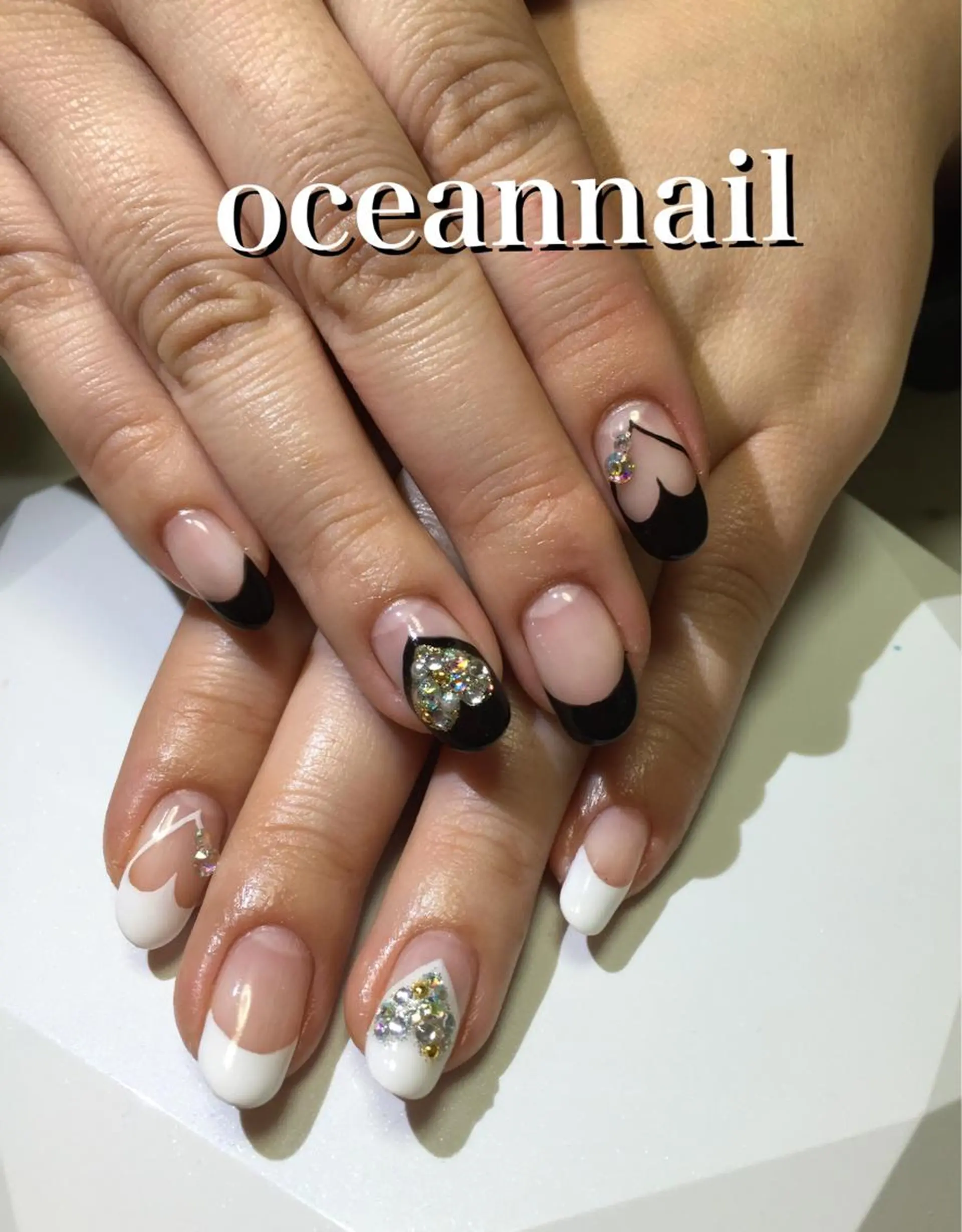 ネイル フレンチネイル プライベートサロン oceannailのネイルデザイン