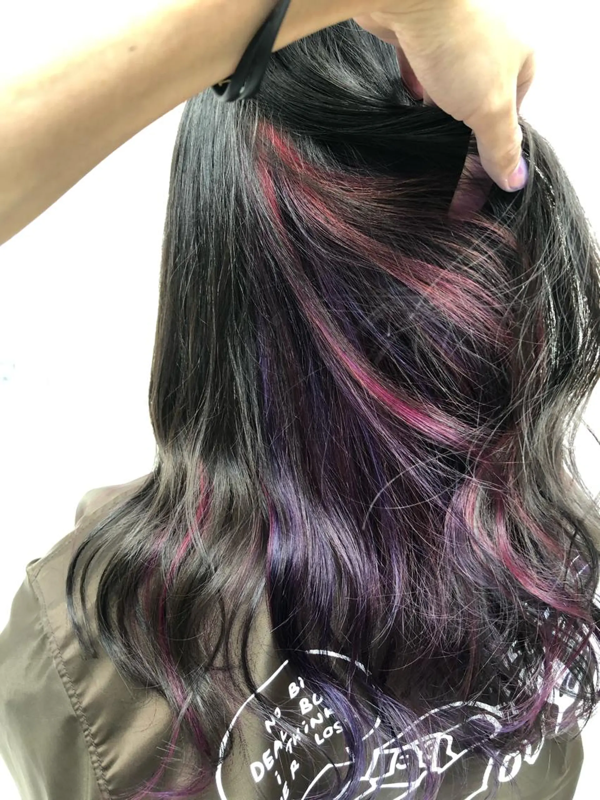 セミロング カラー 髪質改善/艶髪 やまなかのヘアスタイル