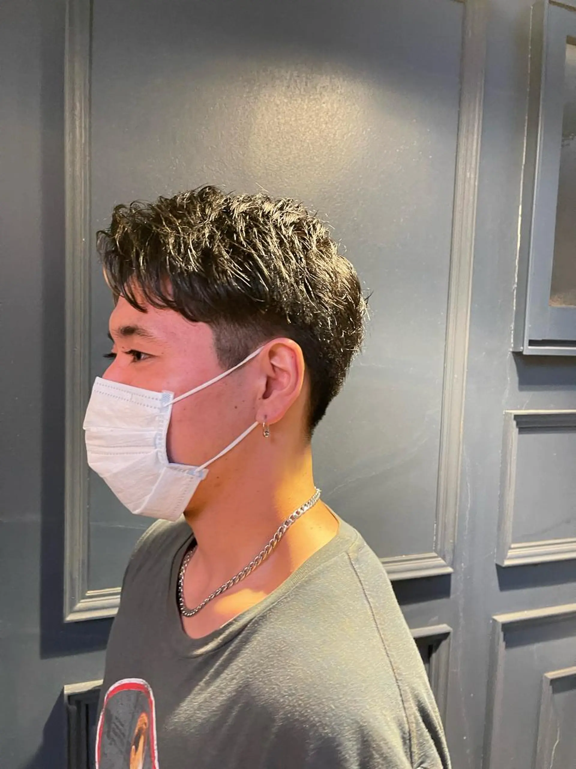 パーマ メンズ メイクス表参道所属・ショート/ボブ 矢野湧也のヘアスタイル