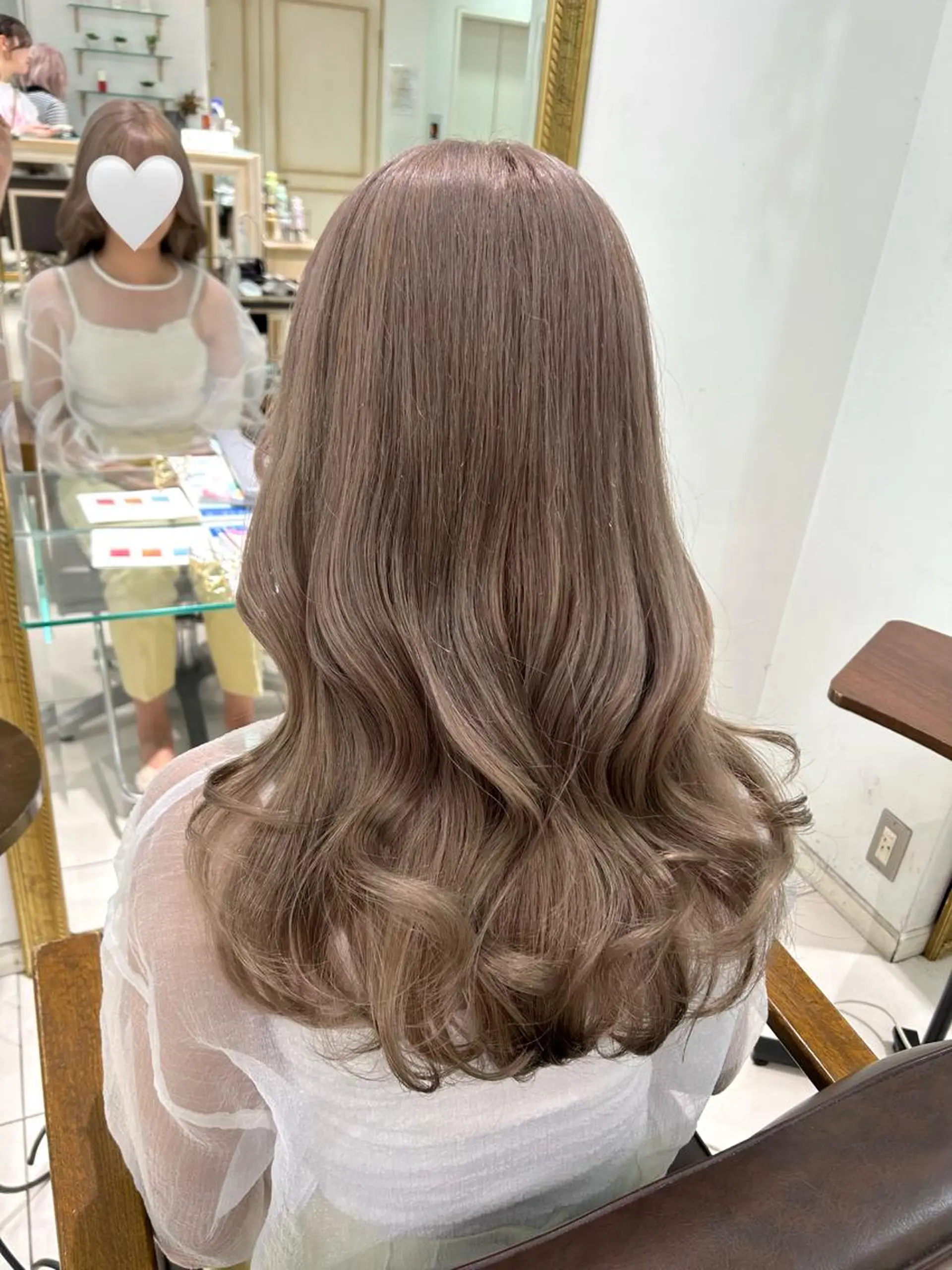 ロング カラー ヘアカラー トリートメント 透明感カラー 古山 結季🌙🖤のヘアスタイル