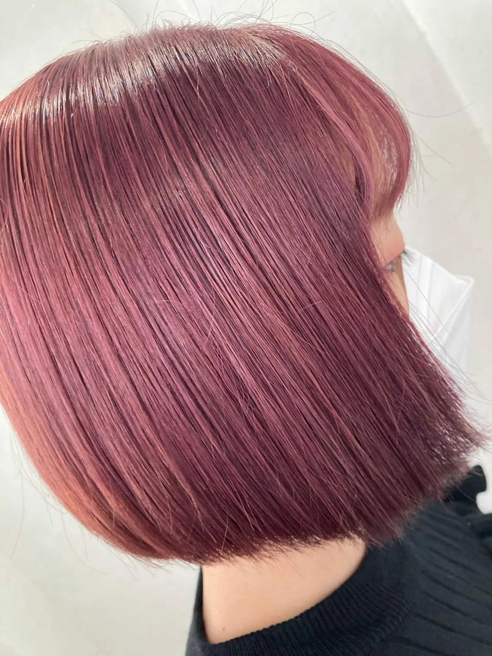 ショート カラー ヘアカラー ブリーチ毛縮毛矯正 👑山口のヘアスタイル