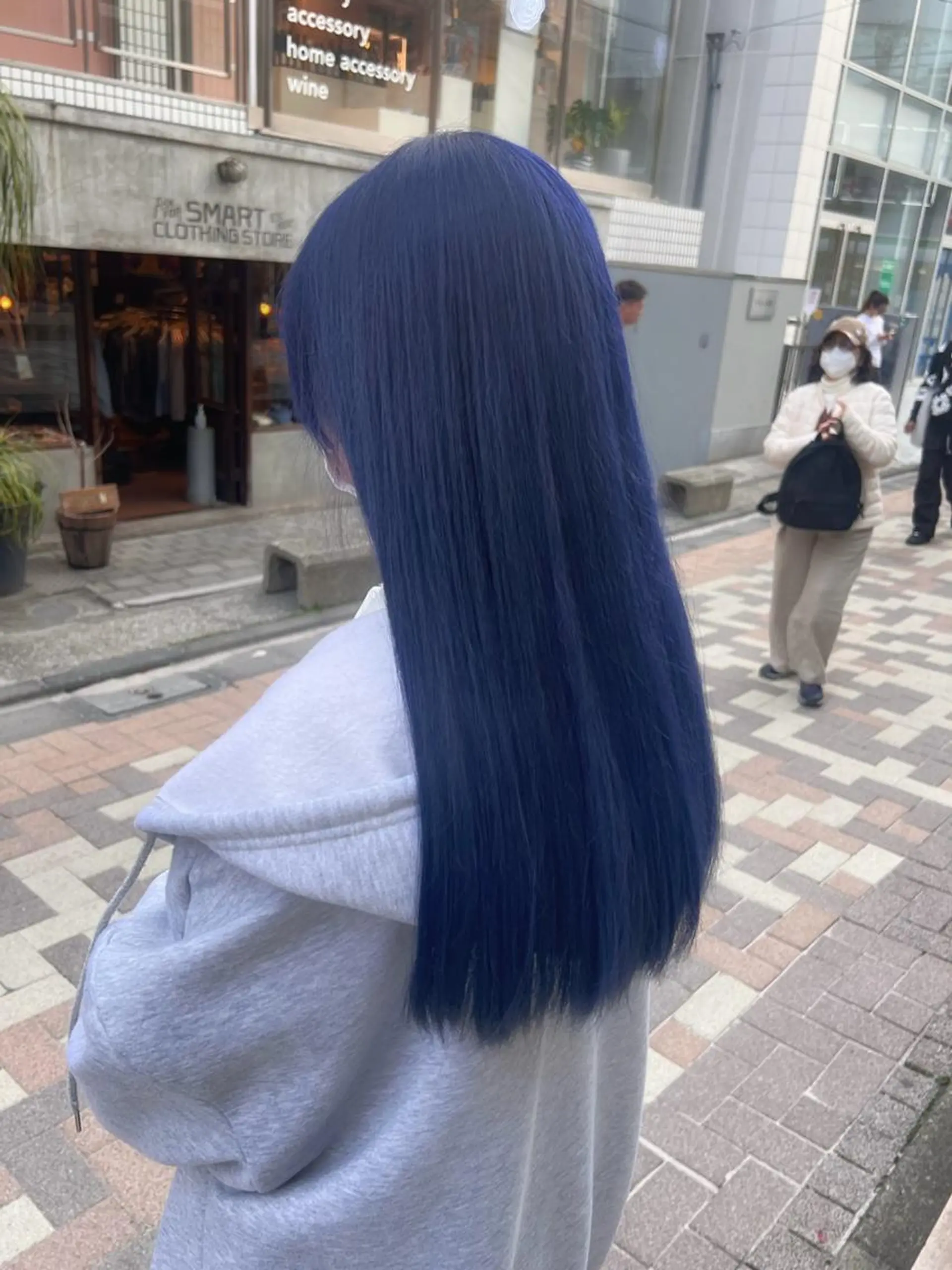 ロング カラー ブリーチ ケアブリーチ ケアカラー 髪質改善 韓国風ヘア ヘアカラー トリートメント 🦋ブリーチ/カラー 専門AYA💖のヘアスタイル