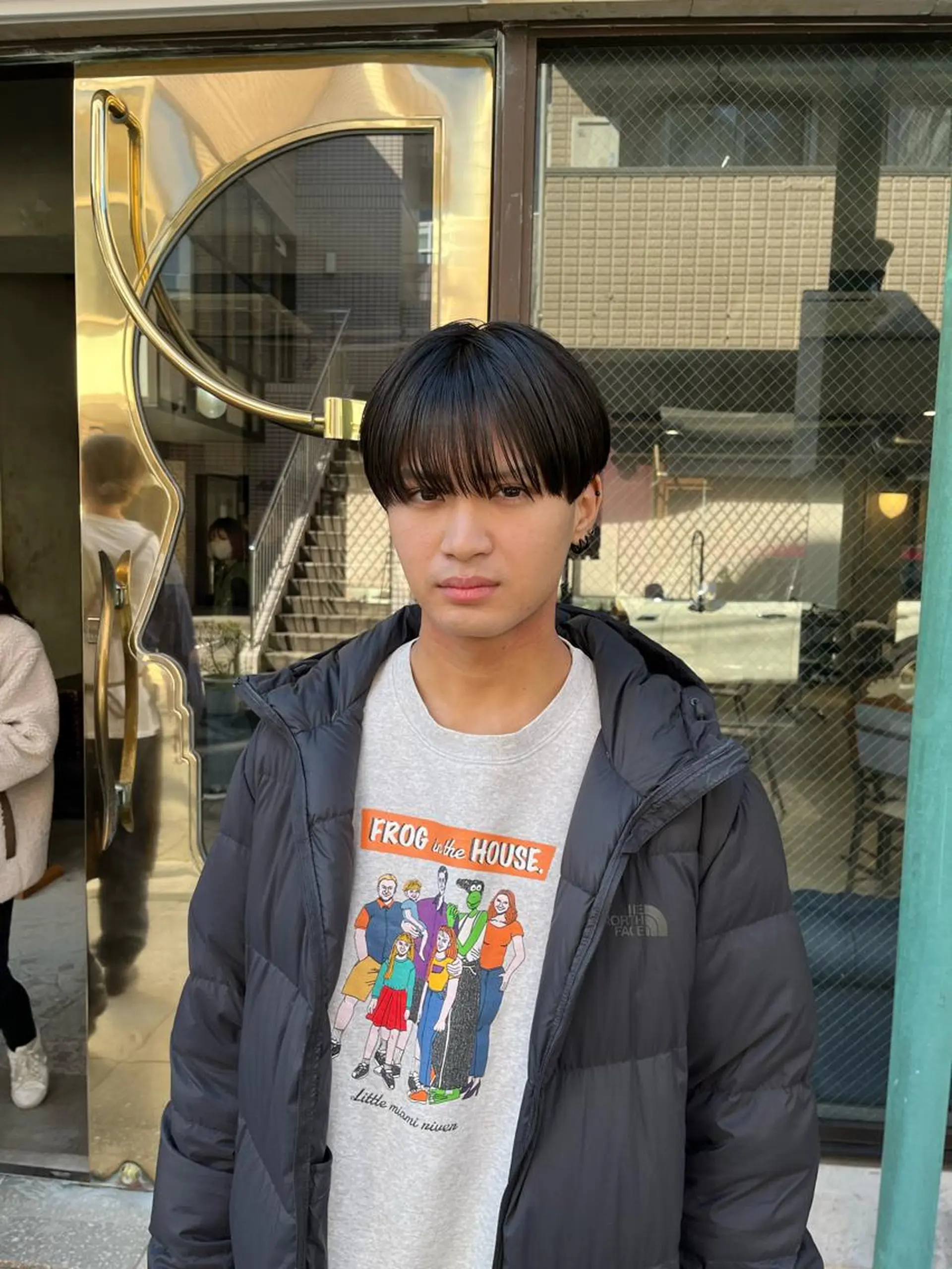 ショート メンズ マッシュ シースルーマッシュ カット ヘアカラー トリートメント DX所属・✨メンズスタイル✨ Daiのヘアスタイル