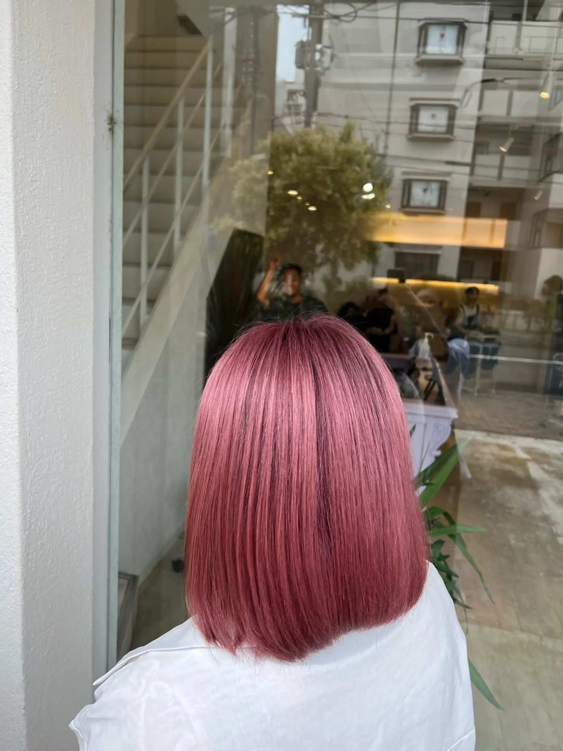 ショート カラー ピンクカラー 山下泰誠 TIDEHAIR🌱のヘアスタイル