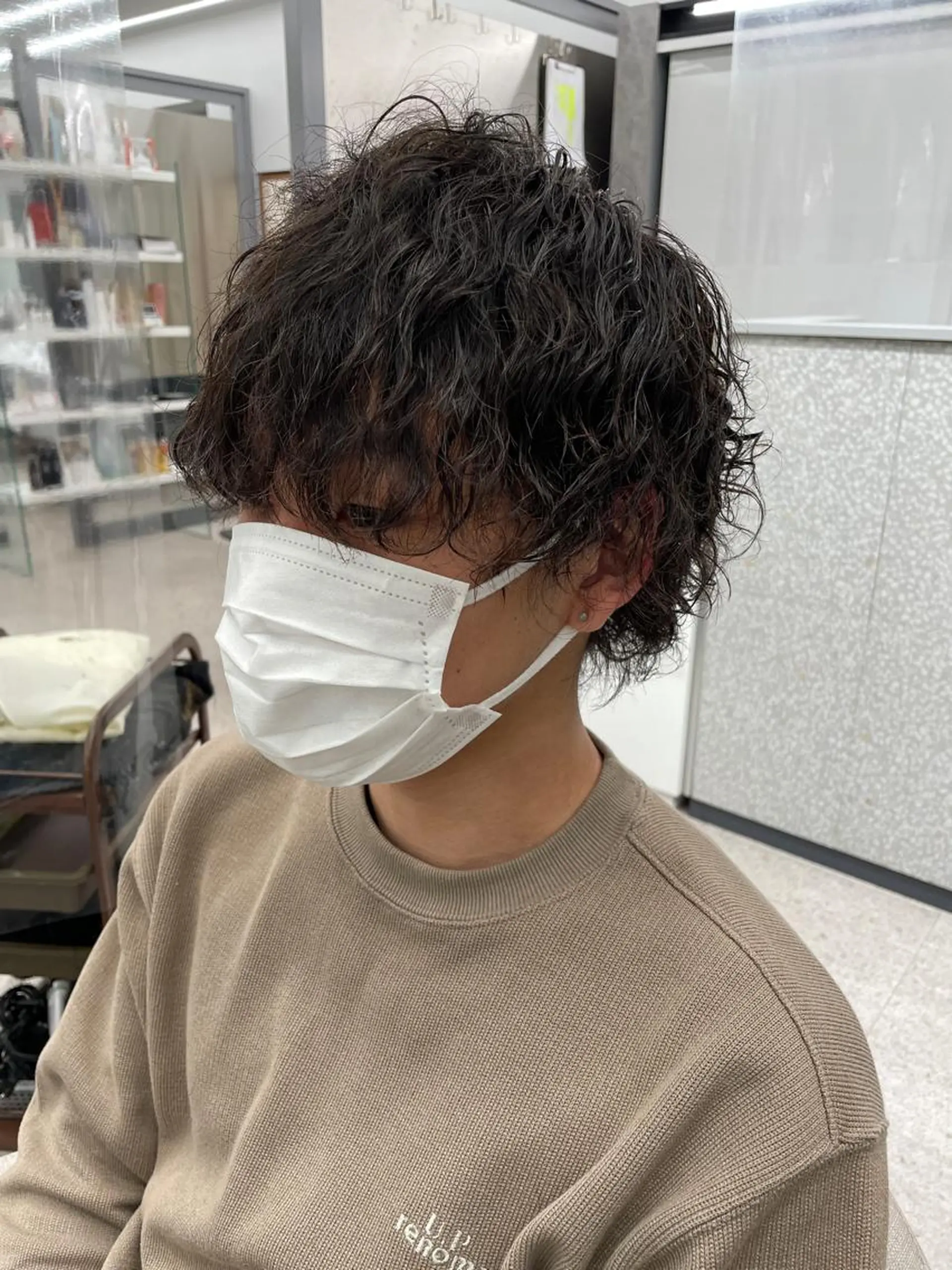 パーマ メンズ メンズスタイリスト✨ 助川龍哉のヘアスタイル