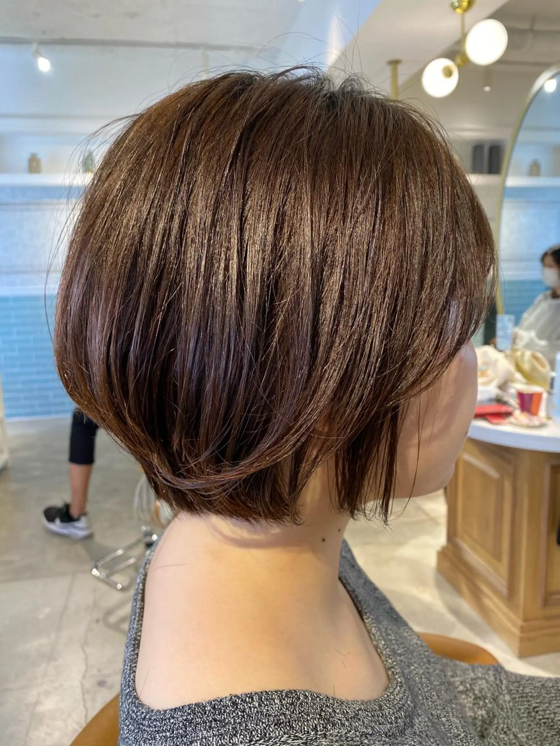 ショート 髪質改善レイヤー/ ボブたんの翔太のヘアスタイル