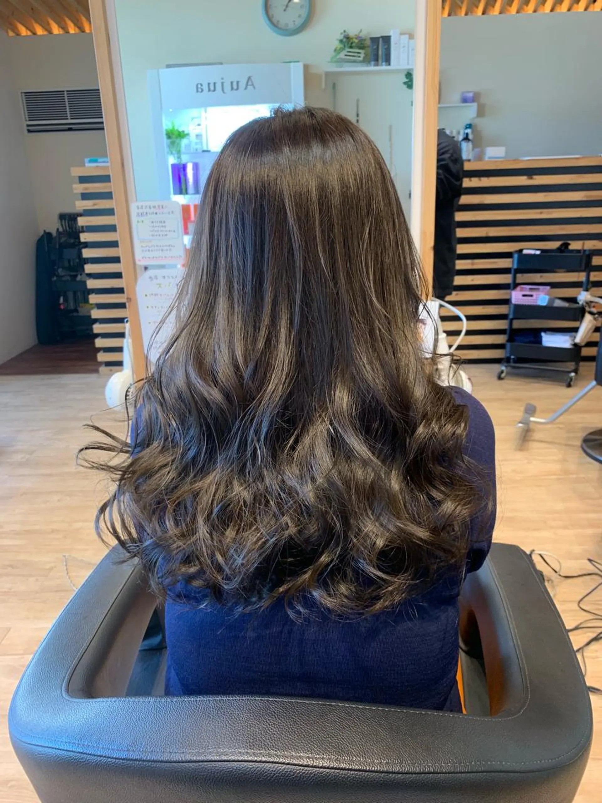 ロング カラー 関口 友行のヘアスタイル