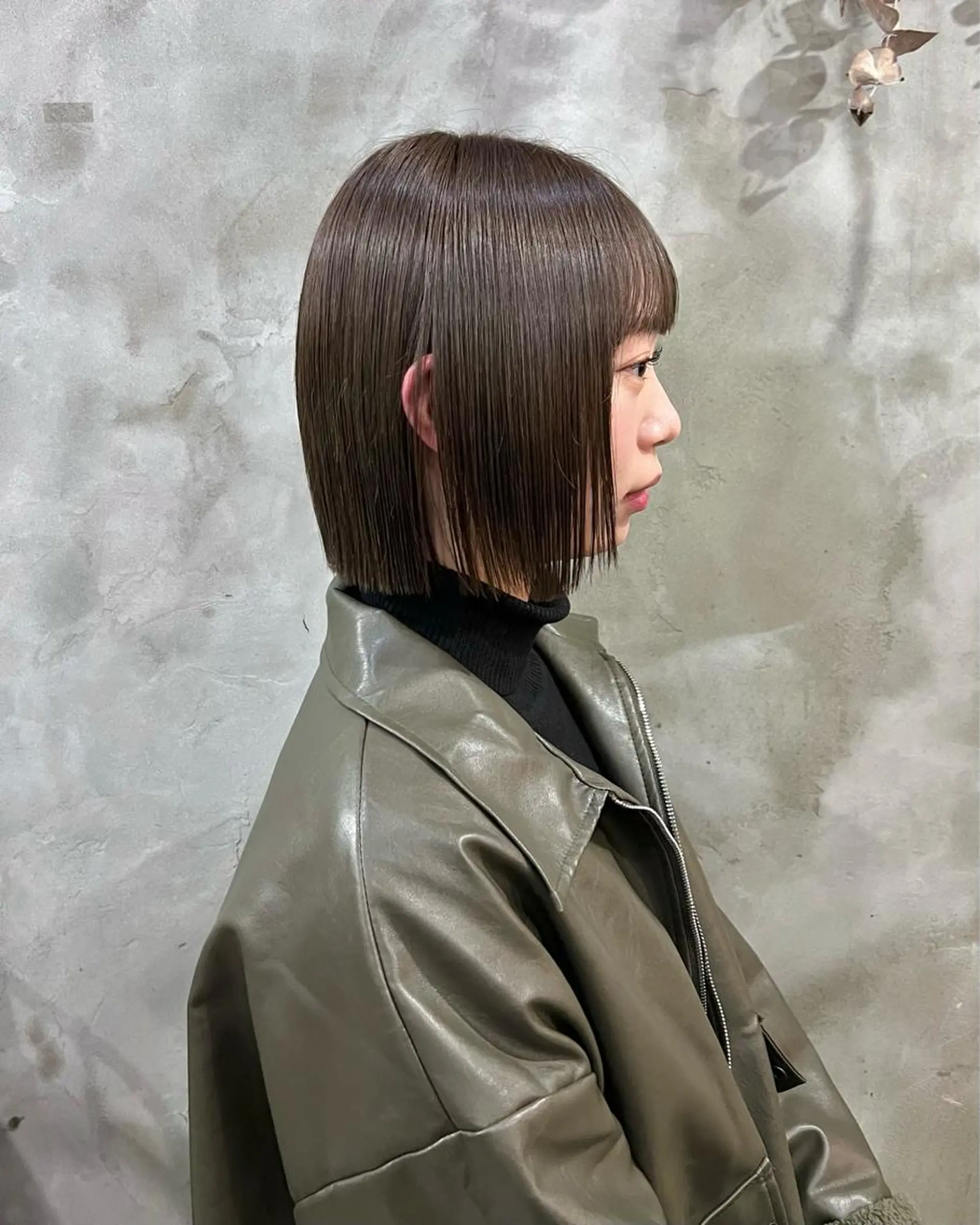 ミディアム カラー 木村陸弥 似合わせ 透明感カラー🌿のヘアスタイル