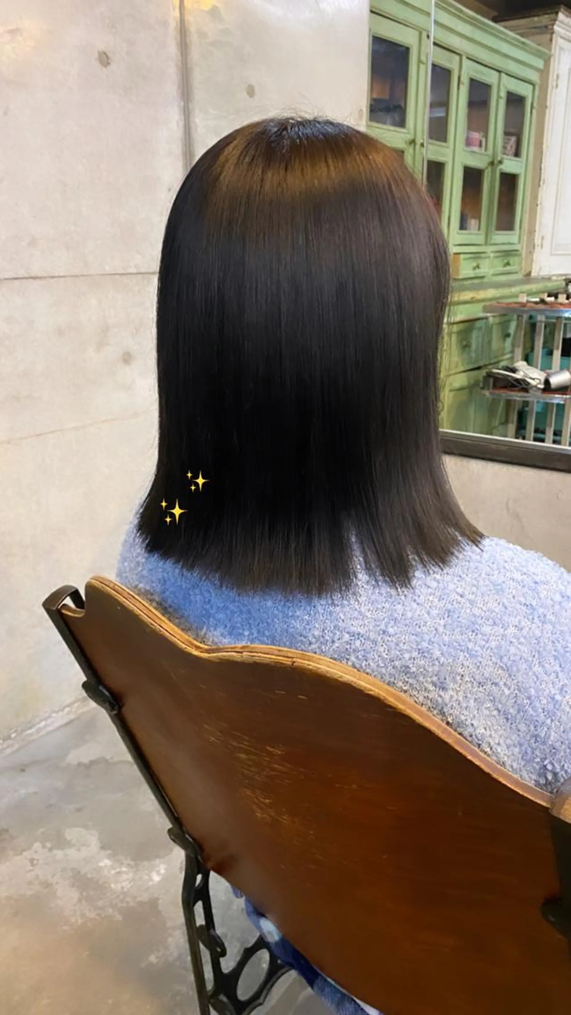 ミディアム カラー マツエク・マツパ 心斎橋美容室 Junのヘアスタイル